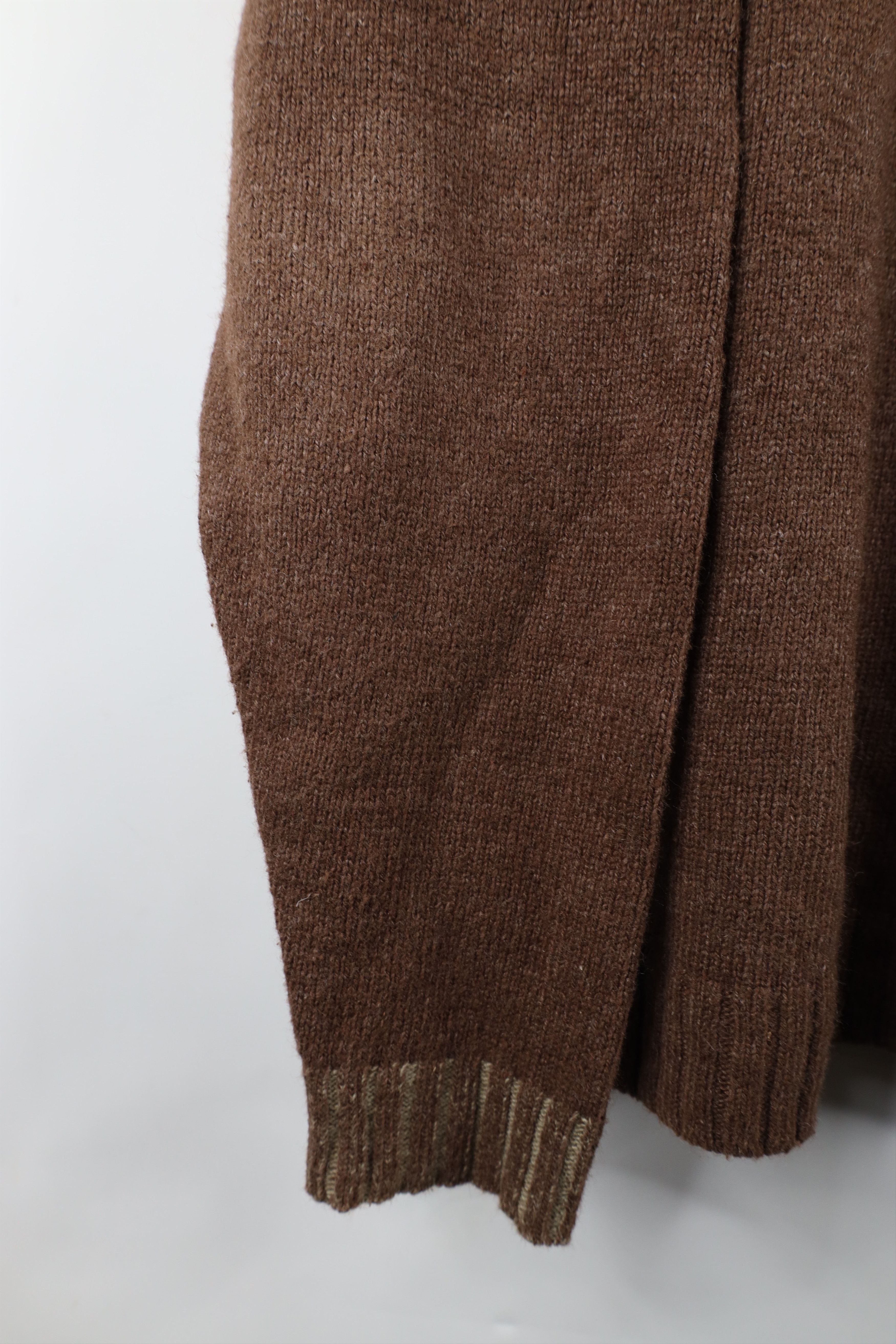 Columbia × Vintage Vintage 90s Y2K Columbia Wool Blend Ribbed Knit Sweater Size US L / EU 52-54 / 3 - 4 Thumbnail