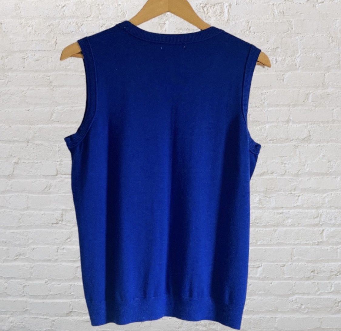 Calvin Klein CALVIN KLEIN SLEEVELESS KNIT PULLOVER SWEATER VEST Size L / US 10 / IT 46 - 5 Thumbnail