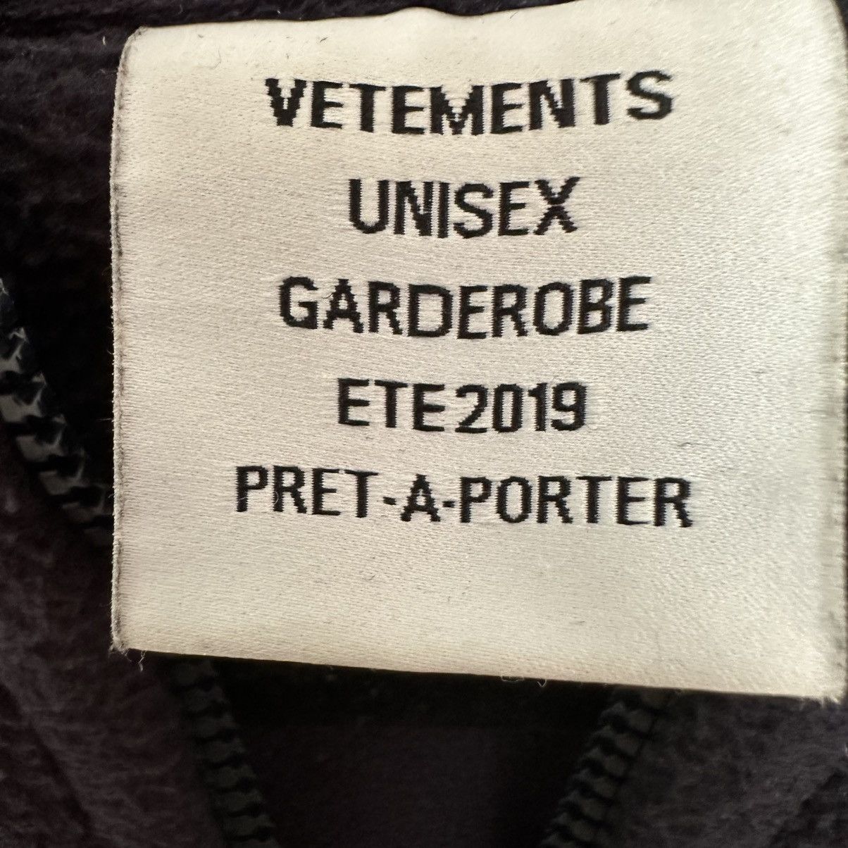 Vetements Vetements RUNWAY Gimp Bullet Fleece Zip Up hoodie SS18 Size US S / EU 44-46 / 1 - 11 Thumbnail