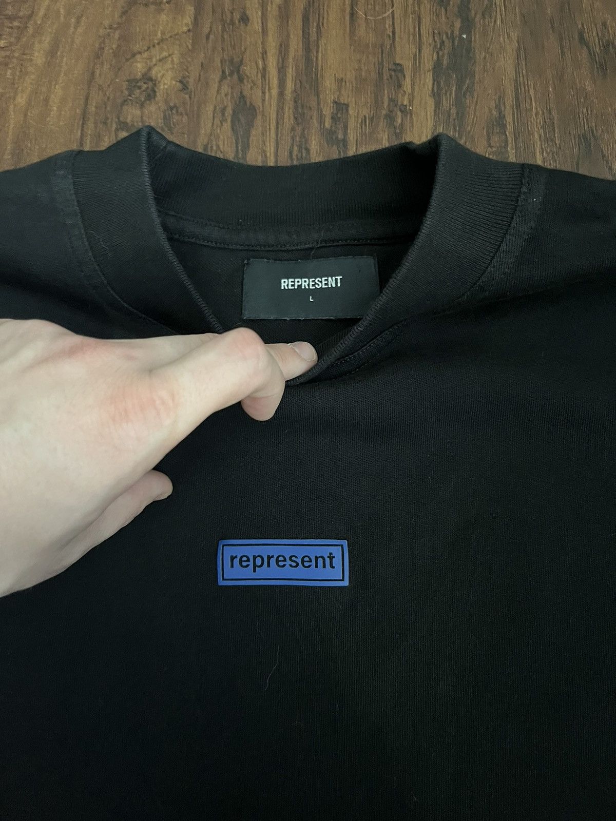 Represent Clo. × Vintage EMBOSSED REPRESENT LOGO Size US L / EU 52-54 / 3 - 2 Thumbnail