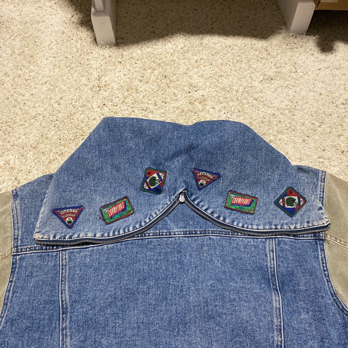 Other Vintage Hooded Denim Jacket Size US L / EU 52-54 / 3 - 8 Thumbnail