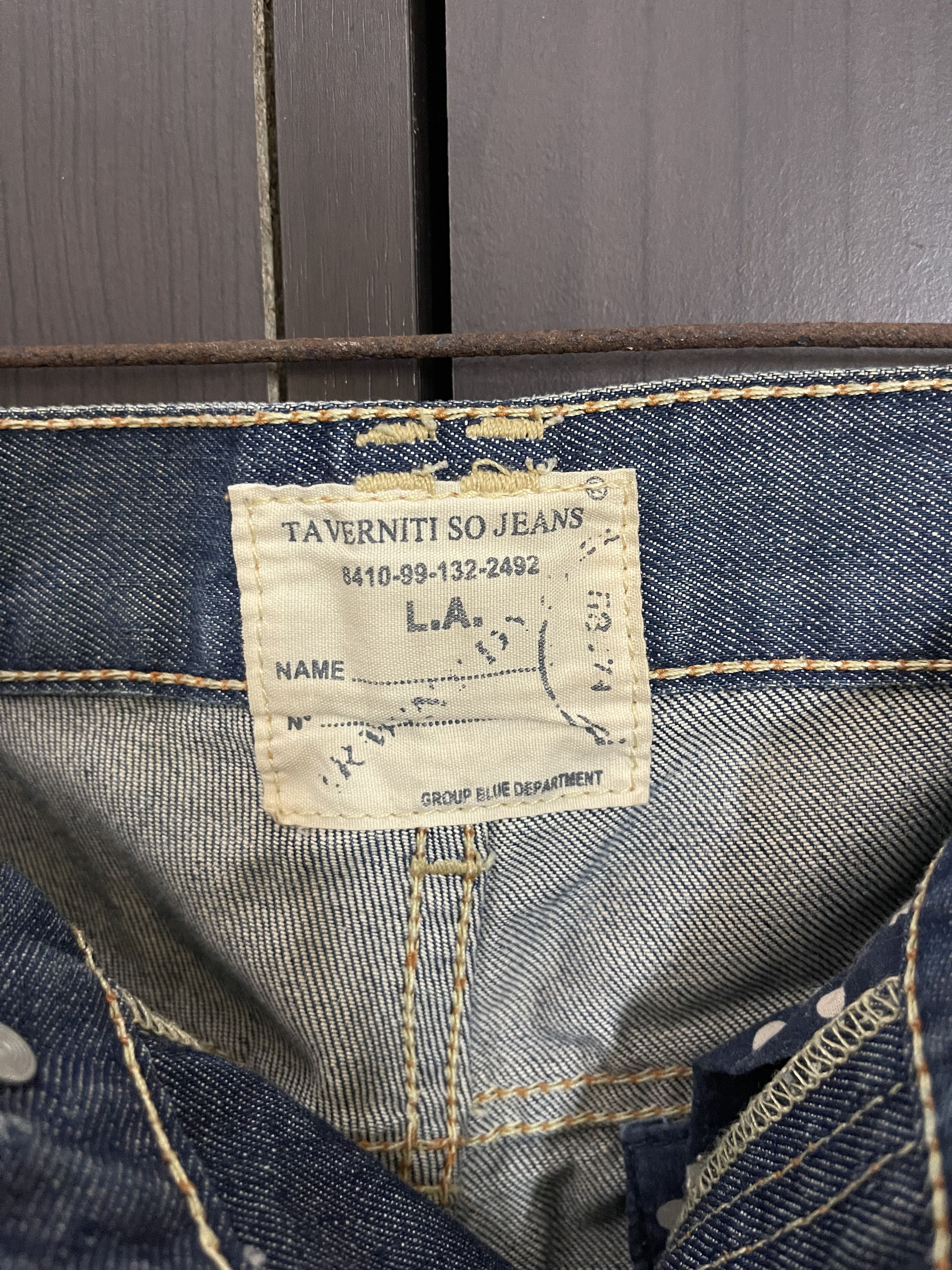 Beauty Beast × If Six Was Nine × Le Grande Bleu (L.G.B.) Tavernity So Jeans Distressed Flared Denim Size US 30 / EU 46 - 14 Thumbnail
