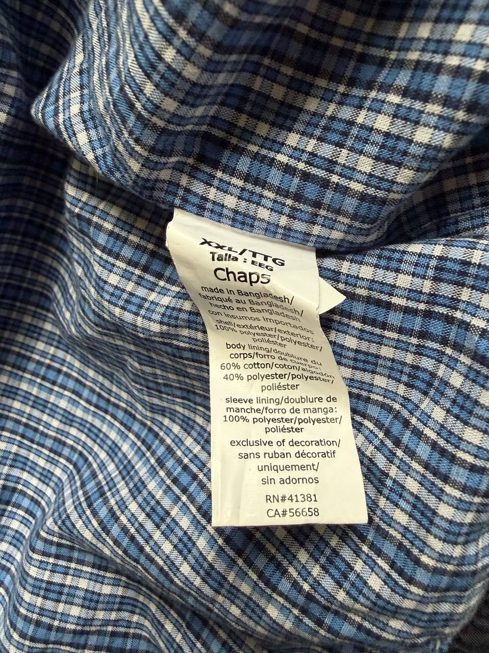 Chaps Chaps Bomber 2XL Size US XXL / EU 58 / 5 - 6 Thumbnail
