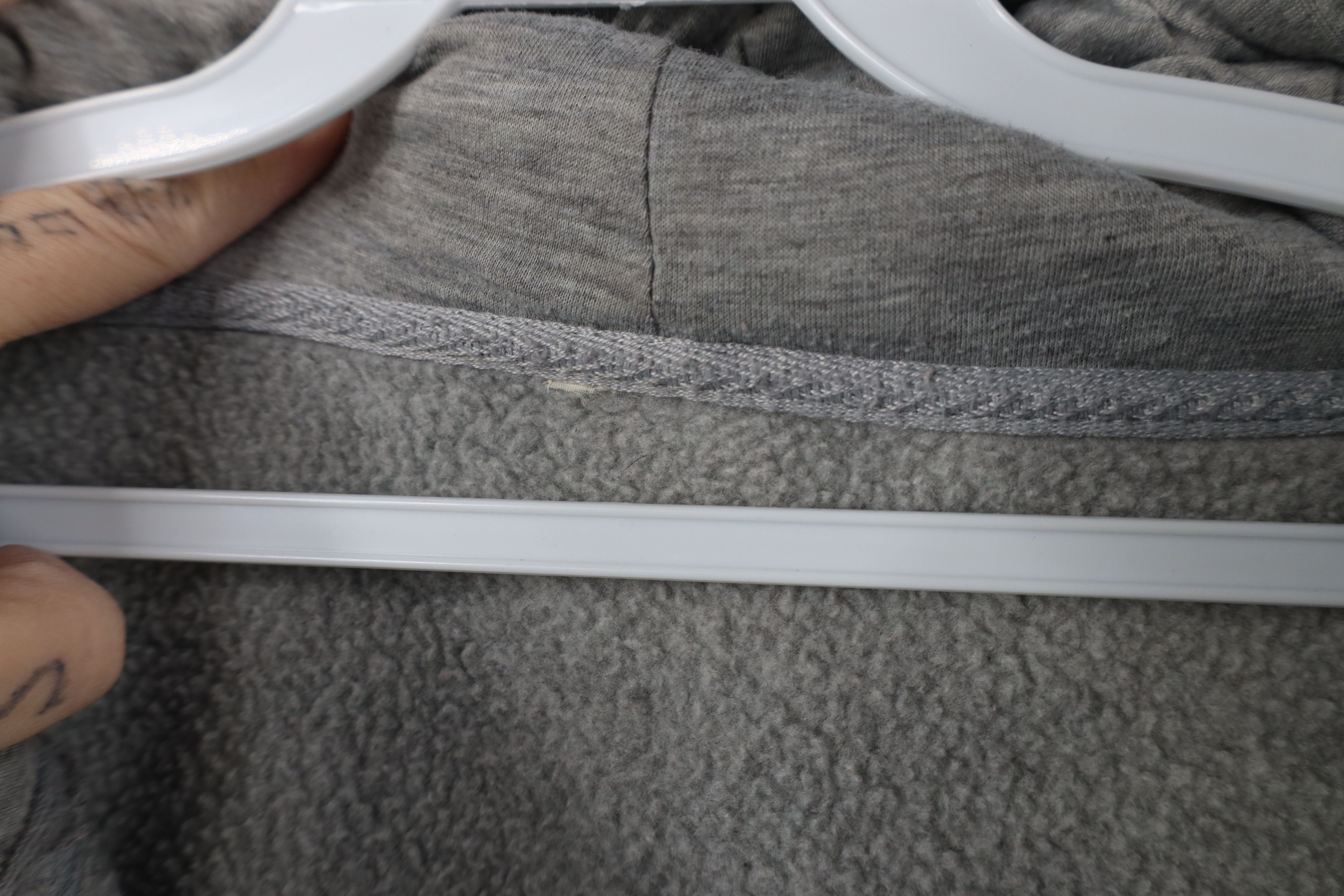 Vintage Vintage 90s Y2K Streetwear Full Zip Hoodie Sweatshirt Gray Size US XXL / EU 58 / 5 - 10 Thumbnail