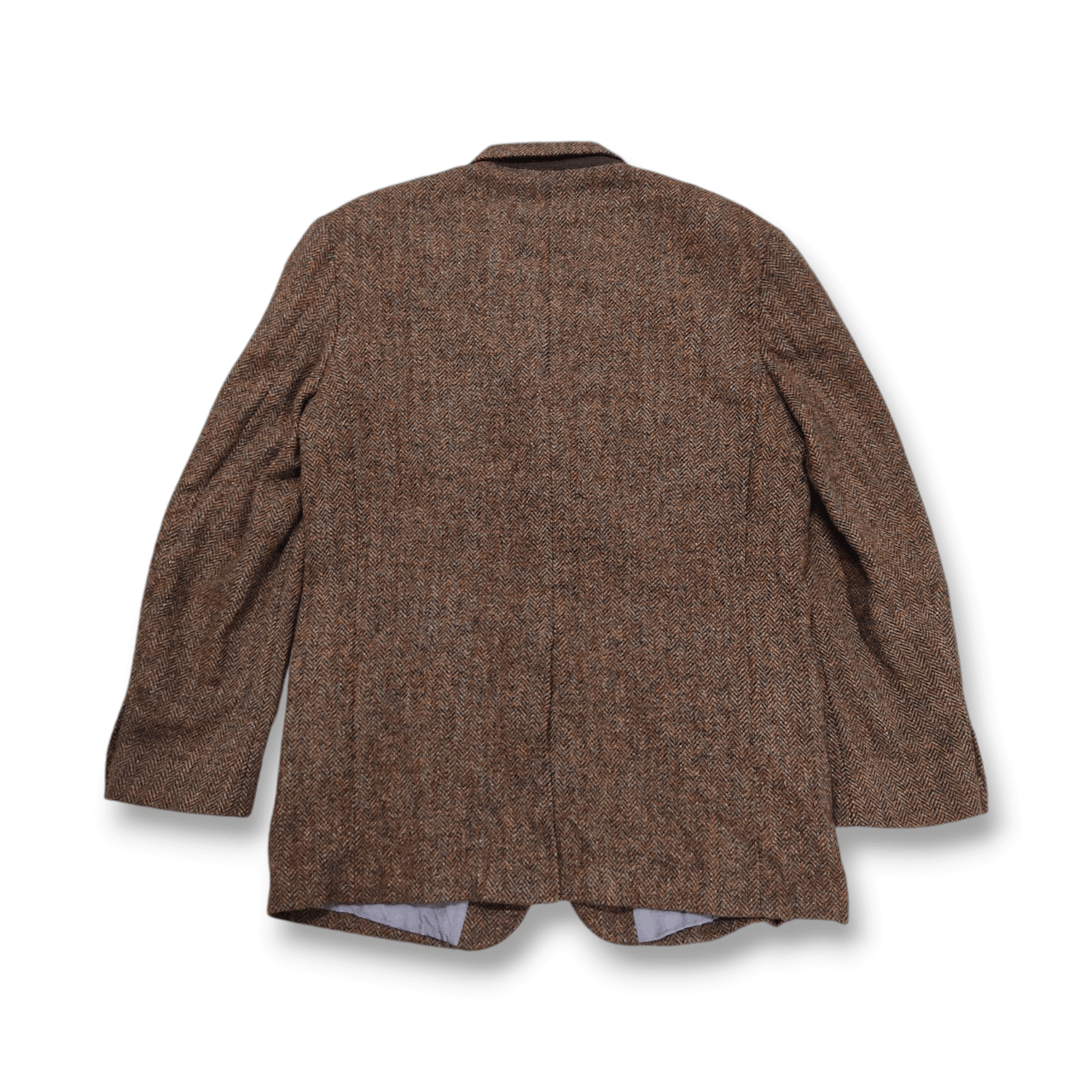 Harris Tweed Vintage 70s HARRIS TWEED Scottish Wool Blazer Jacket Size 44L - 10 Thumbnail