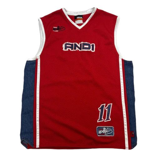 AND1ユニフォーム And1 Mixtape Tour 2003 Rare And1 One Mixtape Tour 2003 Basketball Hot Sauce 3 Home