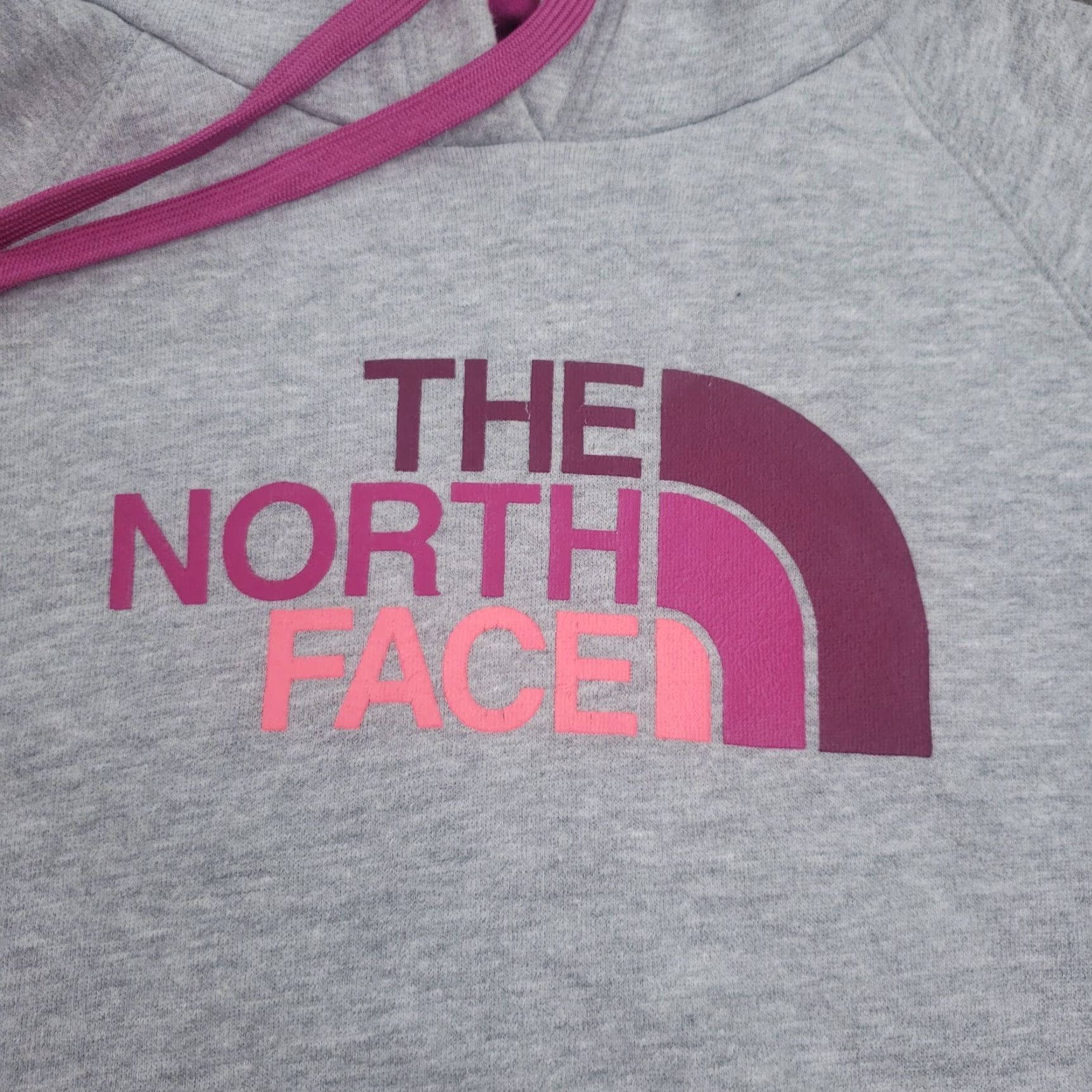The North Face The North Face Hoodie Womens Small Gray Purple Pullover Hooded Long Sleeve Size S / US 4 / IT 40 - 5 Thumbnail