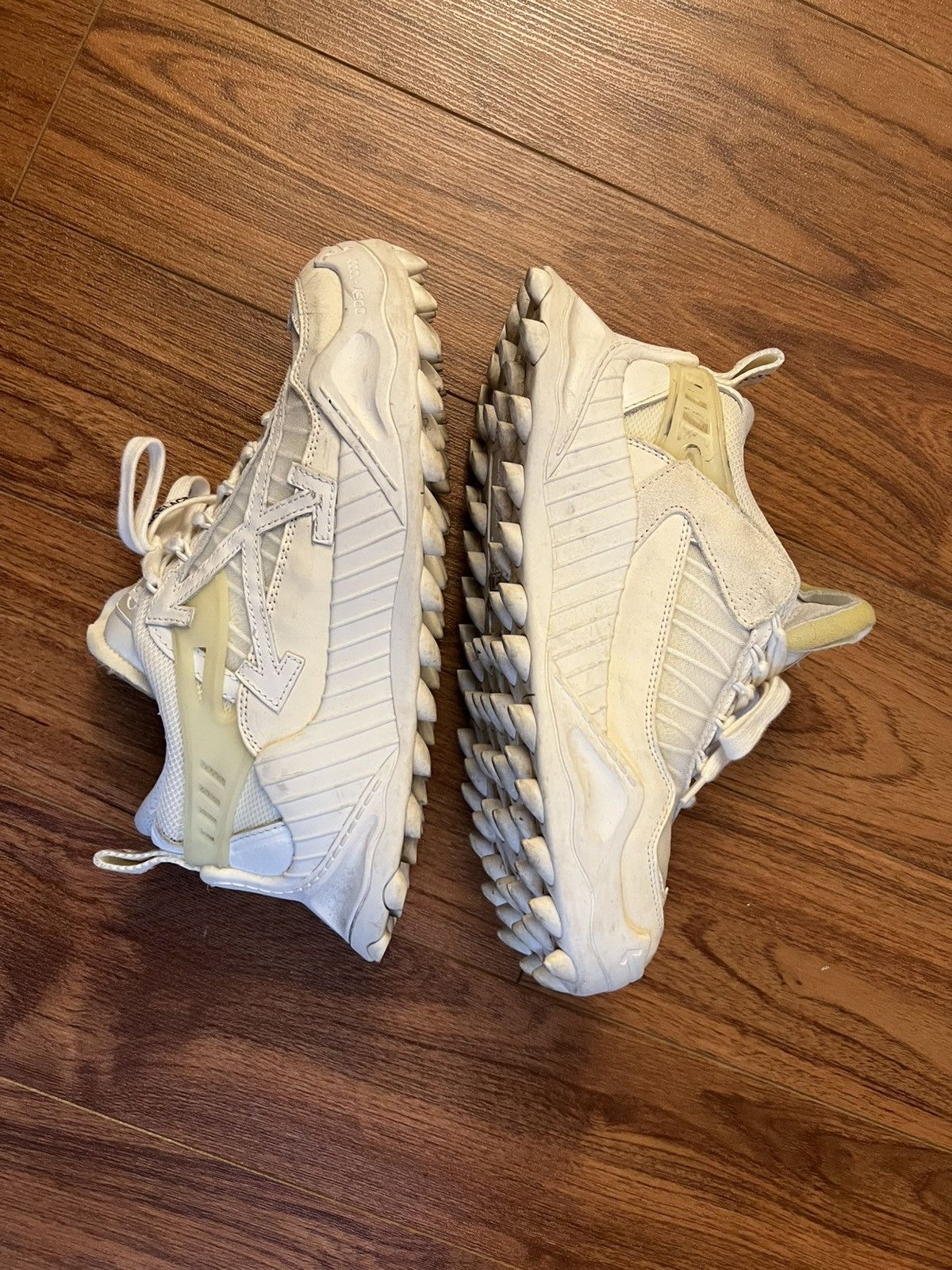Off-White Off-White ODSY 1000 Triple White Size US 8 / EU 41 - 2 Thumbnail