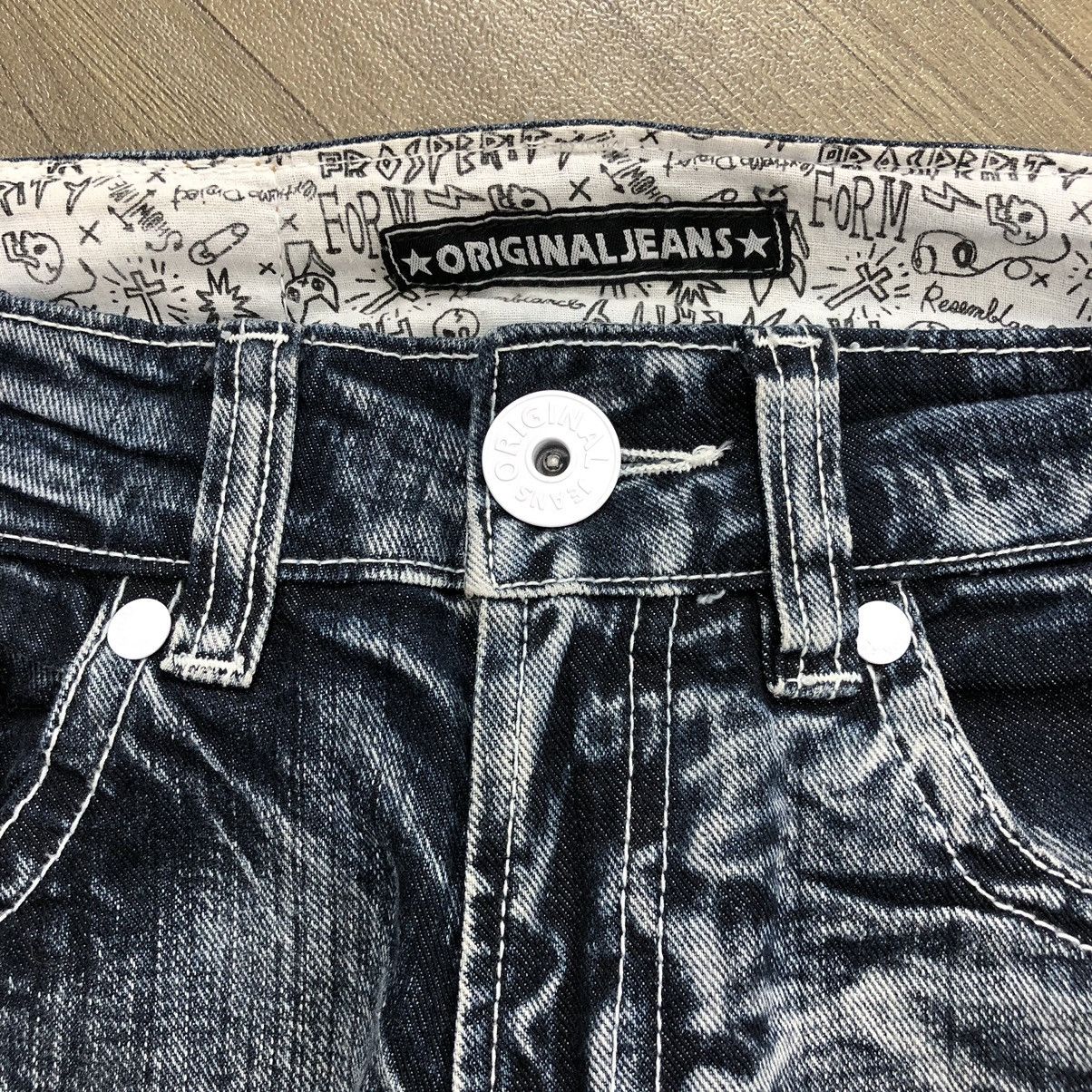 If Six Was Nine × Japanese Brand × Le Grande Bleu (L.G.B.) Crazy🔥 Y2K Original Jeans Distressed Faded Acid Wash Jeans Size US 28 / EU 44 - 6 Thumbnail