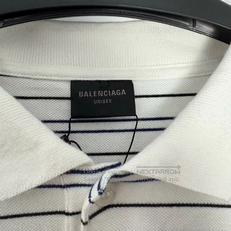 Balenciaga Balenciaga Striped Polo Short Sleeve Size US M / EU 48-50 / 2 - 3 Thumbnail