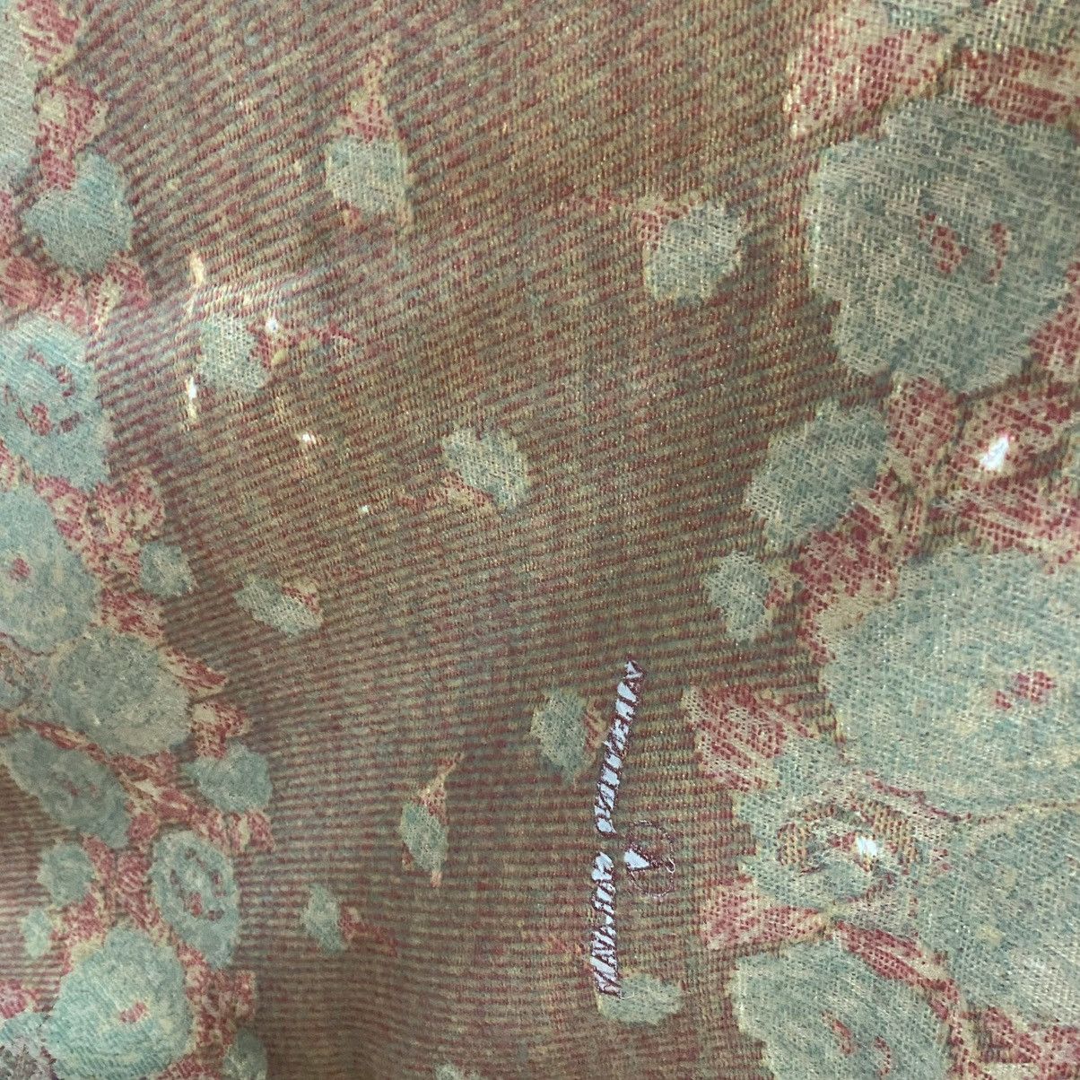 Valentino VALENTINO GARAVANI FLOWERS SCARF MUFFLER LUX049 Size ONE SIZE - 6 Thumbnail
