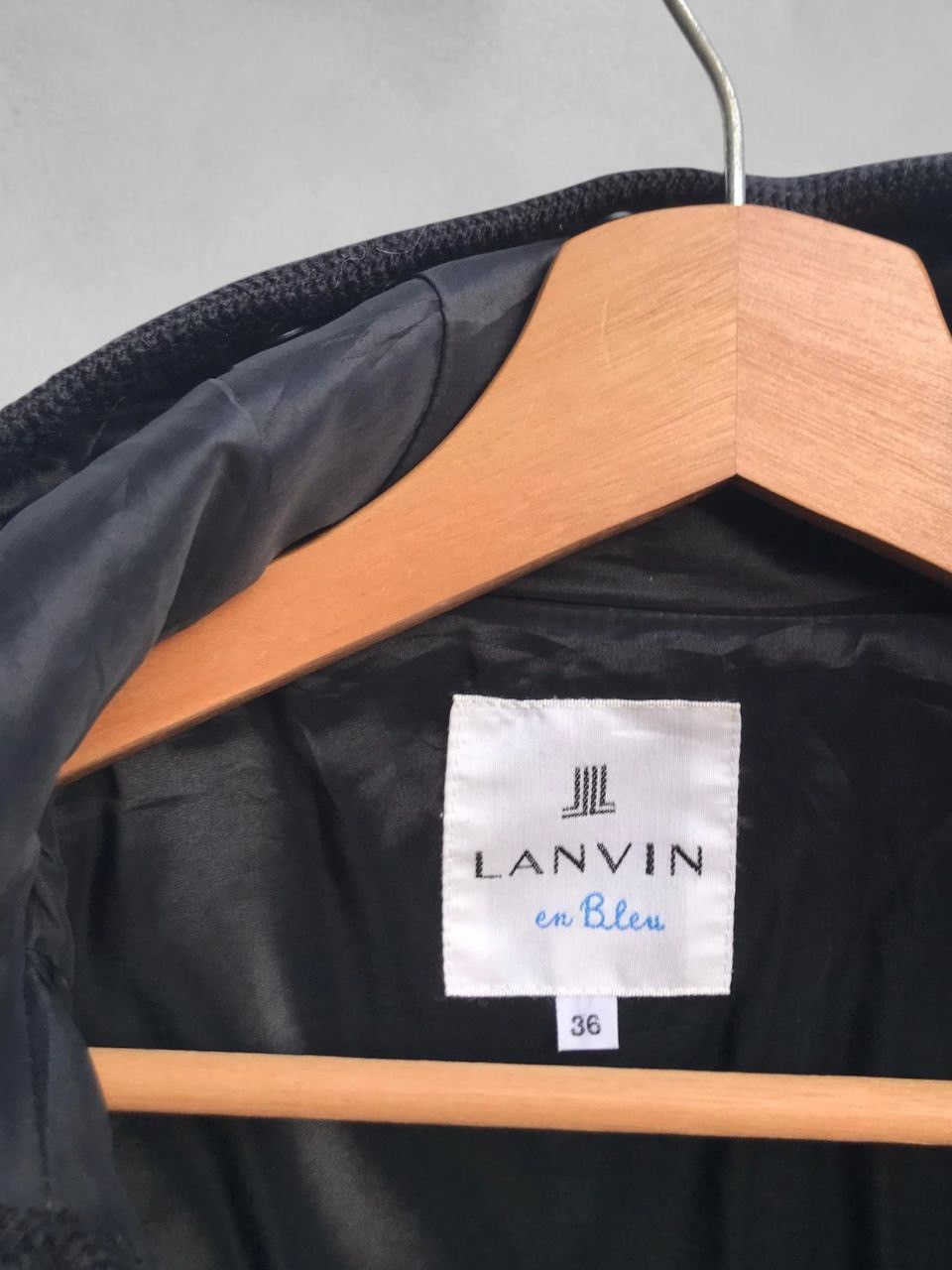 Lanvin Lanvin en Bleu Mohair Coat Size XS / US 0-2 / IT 36-38 - 12 Thumbnail