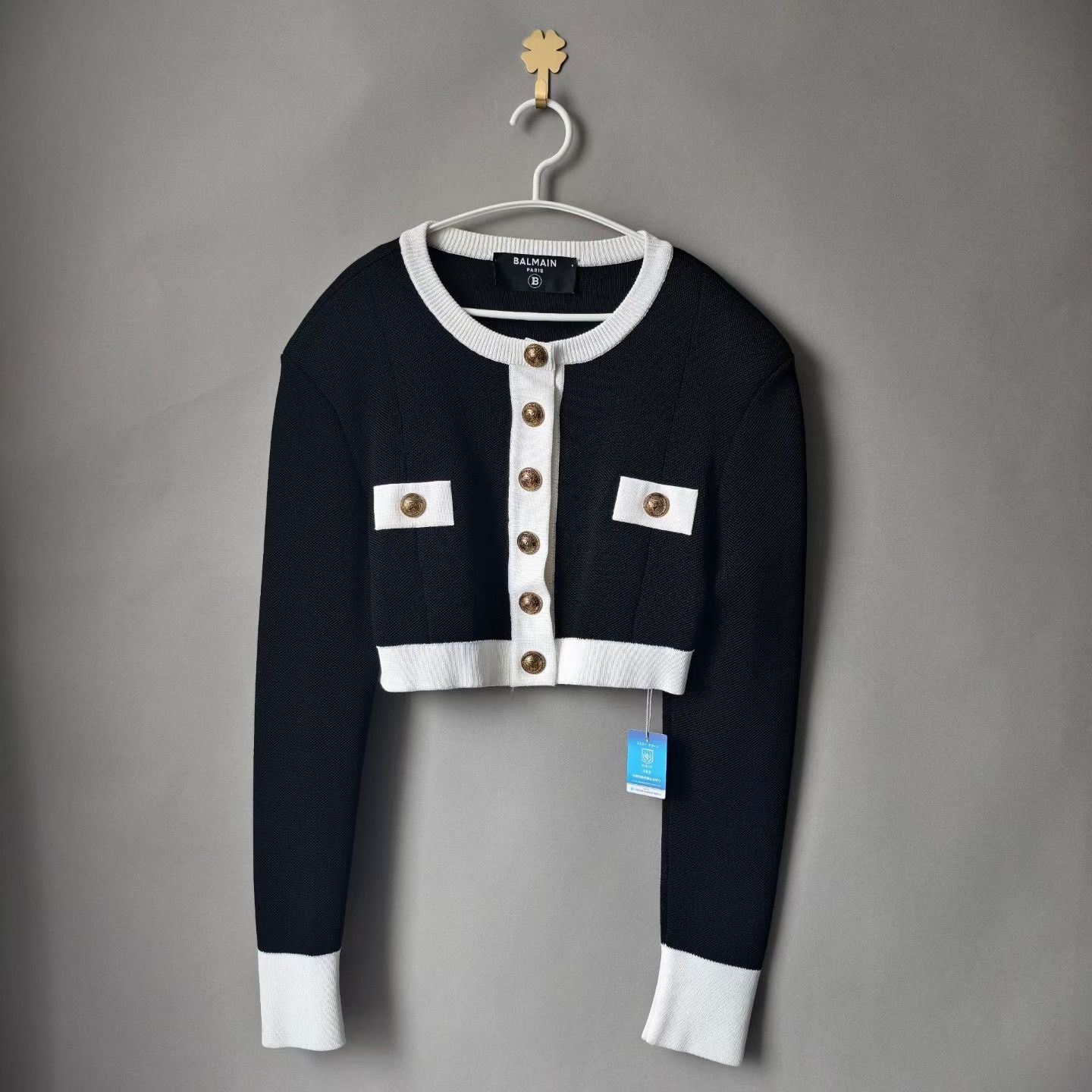 Balmain Balmain Short Gold Button Jacket Size S / US 4 / IT 40 - 1 Thumbnail