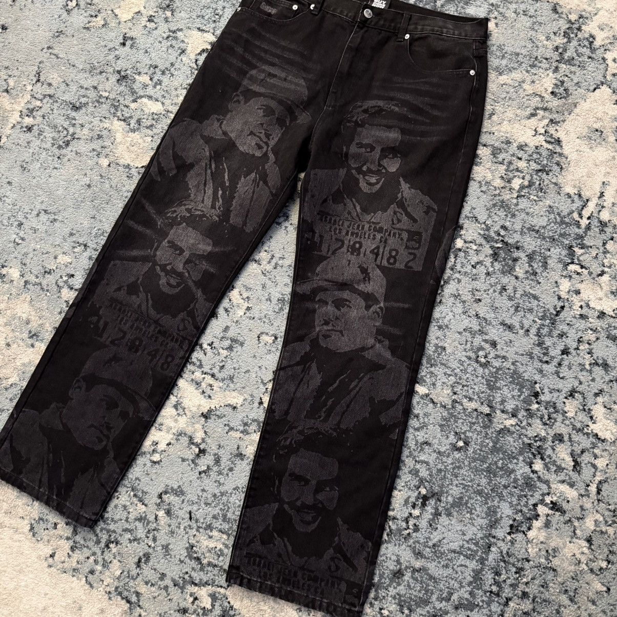 Asaali Asaali Laser Engraved Cartel Denim Jeans Size 36 Size US 36 / EU 52 - 3 Thumbnail