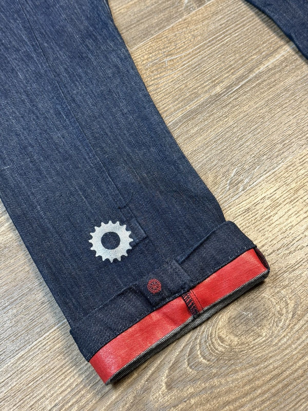 Marithe + Francois Girbaud × Vintage Marithe Francois Girbaud Blue Denim Indigo Pant Size US 28 / EU 44 - 9 Thumbnail