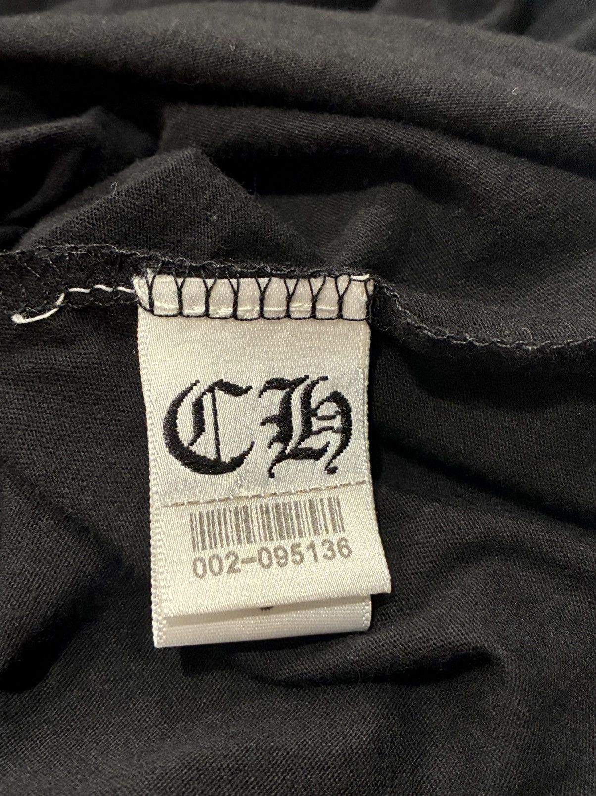 Chrome Hearts Chrome Hearts Shirt Top Leather Cross / Silver Scroll Logo Size S / US 4 / IT 40 - 8 Thumbnail