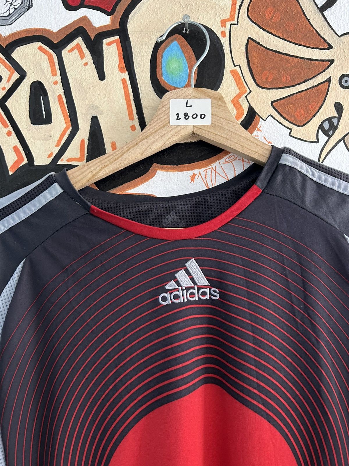 Adidas × Vintage Vintage adidas jersey Size US L / EU 52-54 / 3 - 4 Thumbnail
