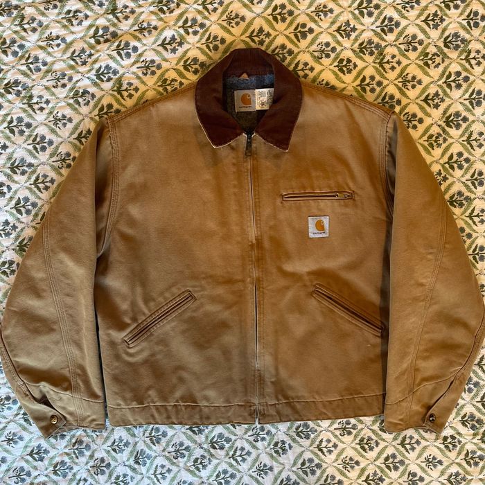 Carhartt Vintage Carhartt Detroit Jacket, sz. 46, J01 BRN 6BLJ, Large ...