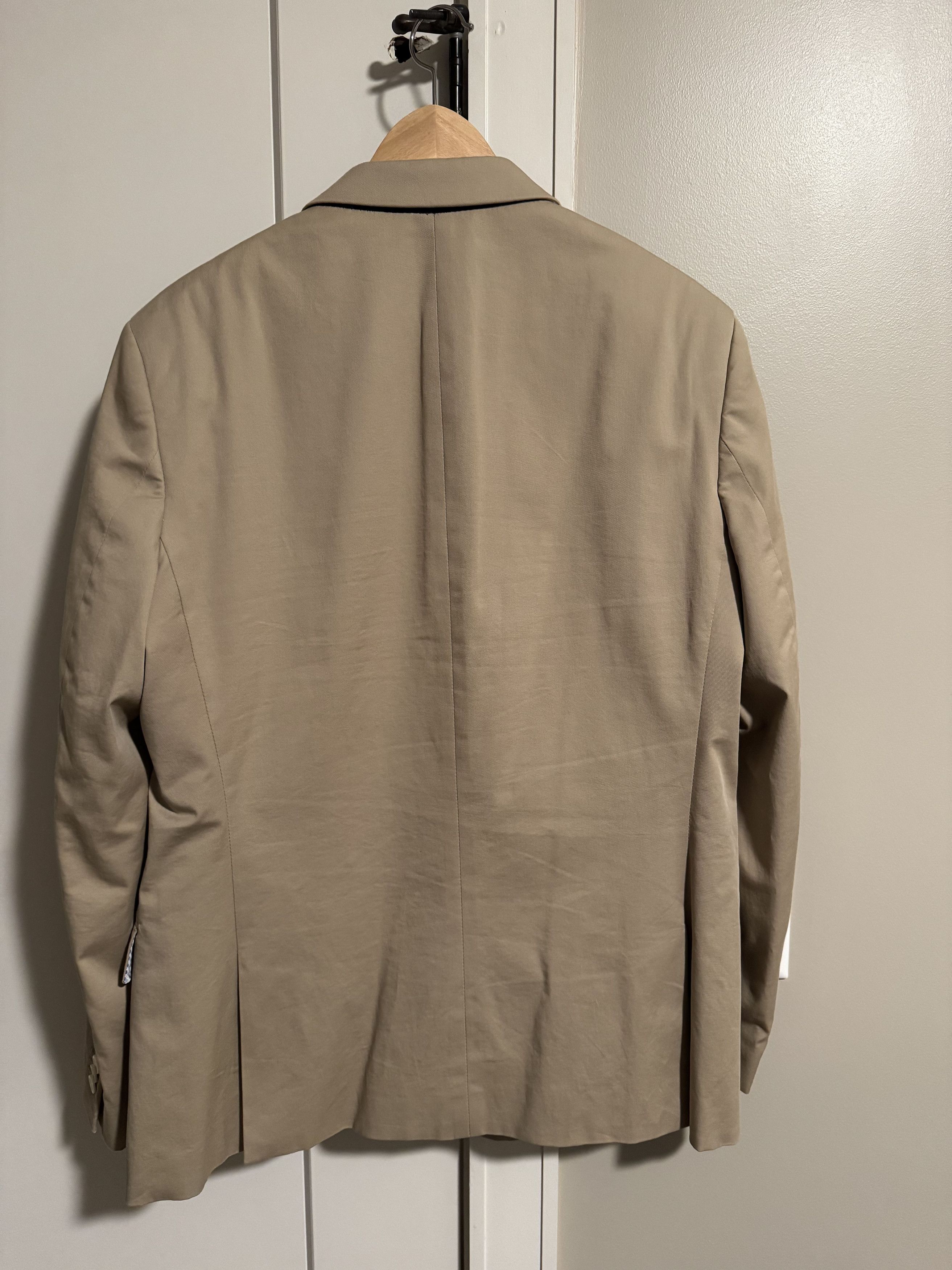 Banana Republic Banana Republic Beige Sportcoat Blazer Size 44R - 4 Thumbnail