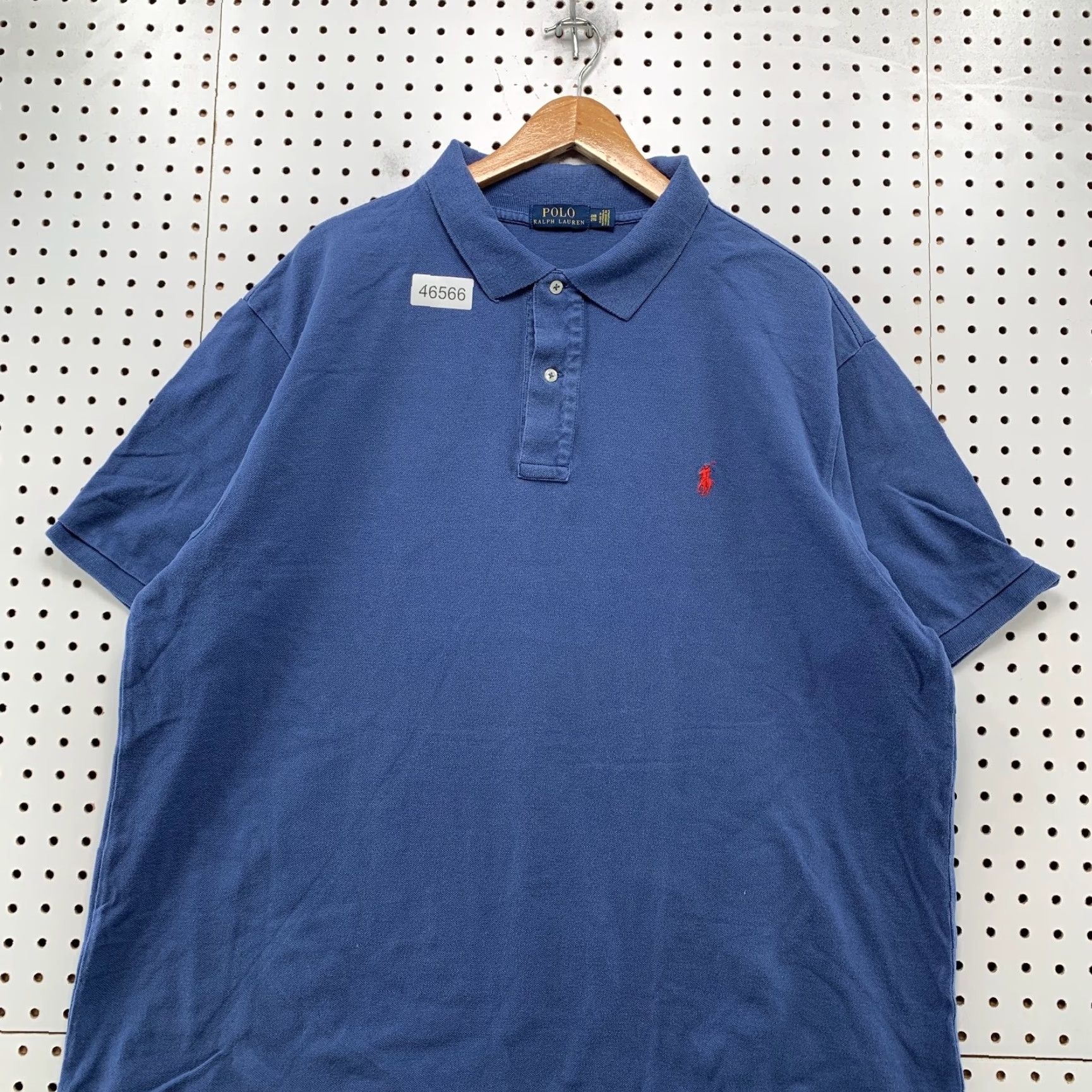 Polo Ralph Lauren Polo Ralph Lauren Shirt Mens Big 2XB Blue Red Pony Preppy School Work Size Size US XXL / EU 58 / 5 - 4 Thumbnail