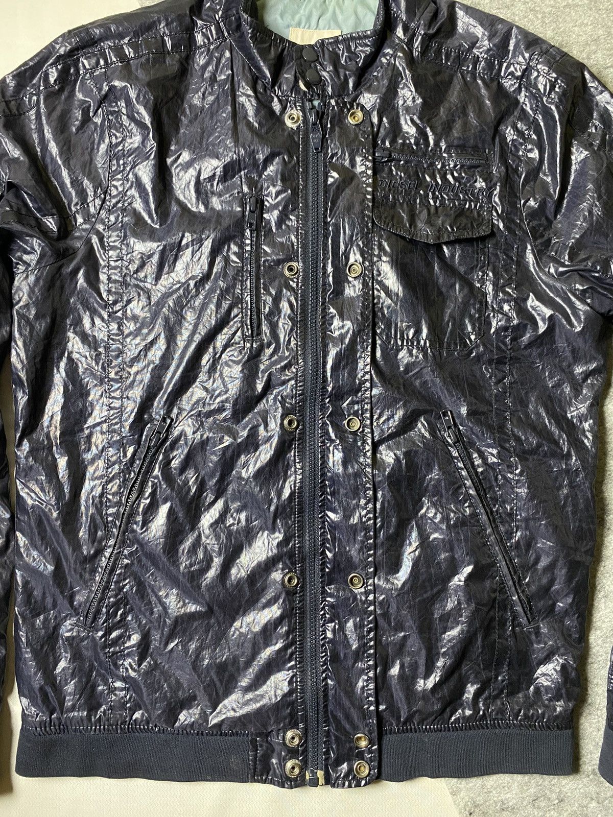 Diesel 2000s Diesel Moto Nylon Jacket Size US M / EU 48-50 / 2 - 10 Thumbnail