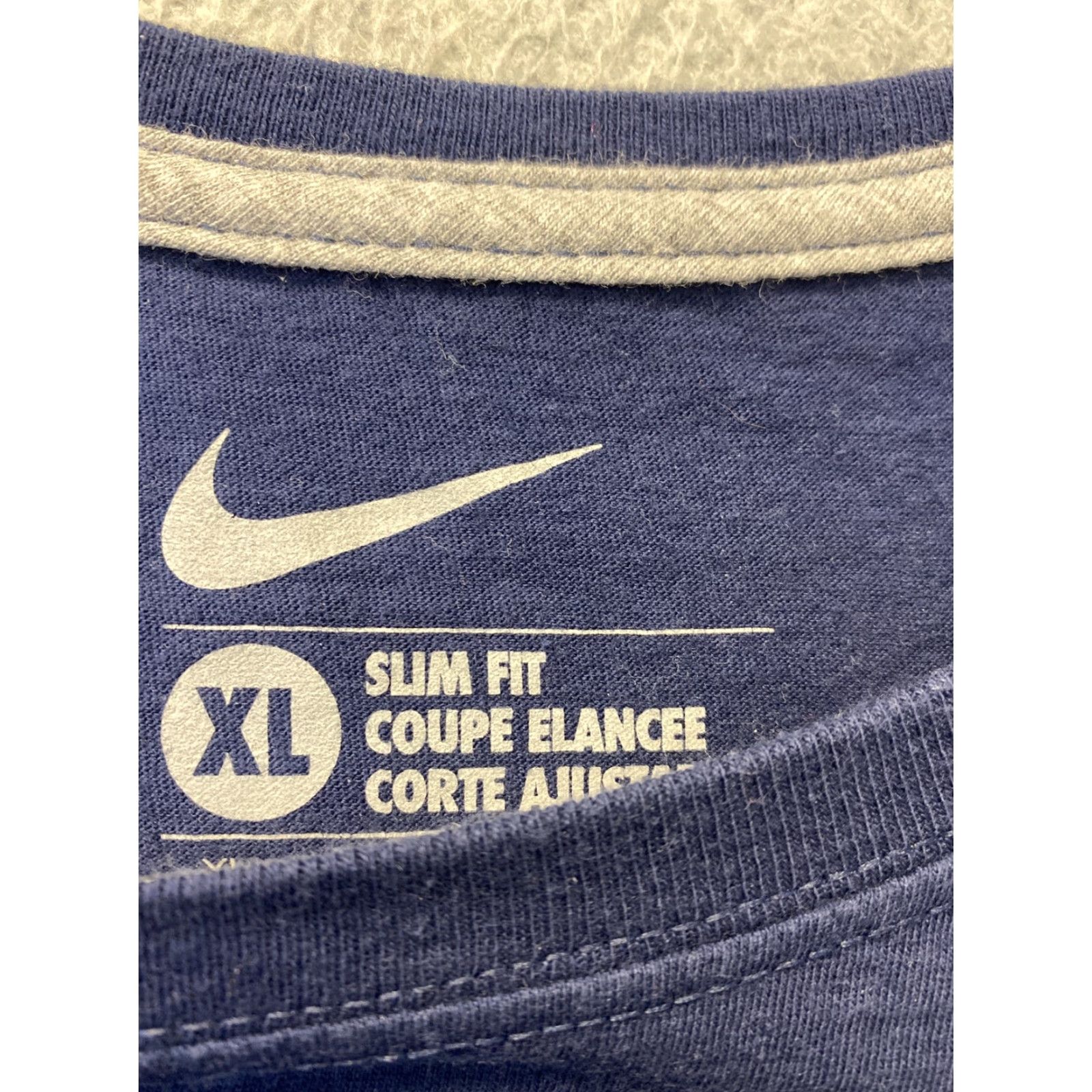 Nike Nike NFL T-Shirt Denver Broncos Women XL Blue Slim Fit Crew Neck Short Sleeve Graphic Logo Size XL / US 12-14 / IT 48-50 - 5 Thumbnail