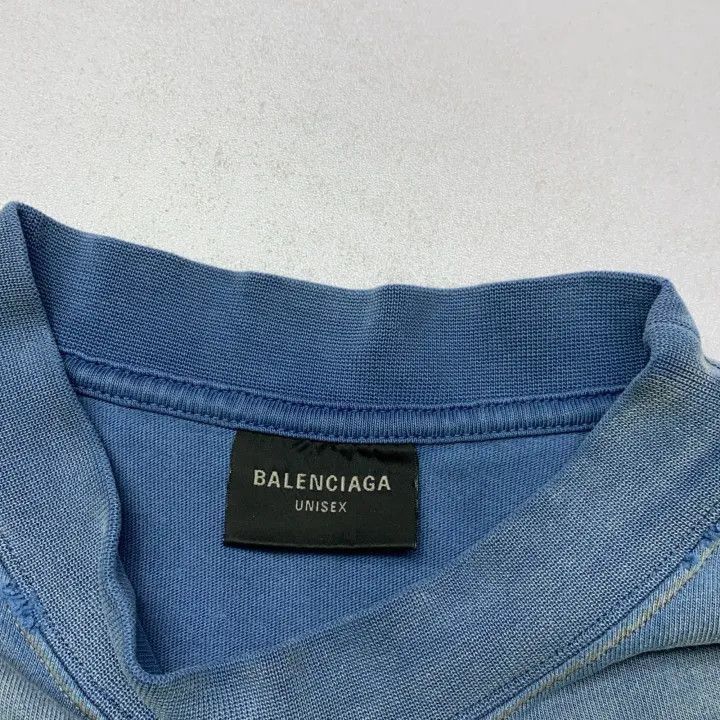 Balenciaga Balenciaga SS23 Be Kind Print Short Sleeve Tee 0079-2507 Size US XS / EU 42 / 0 - 2 Thumbnail