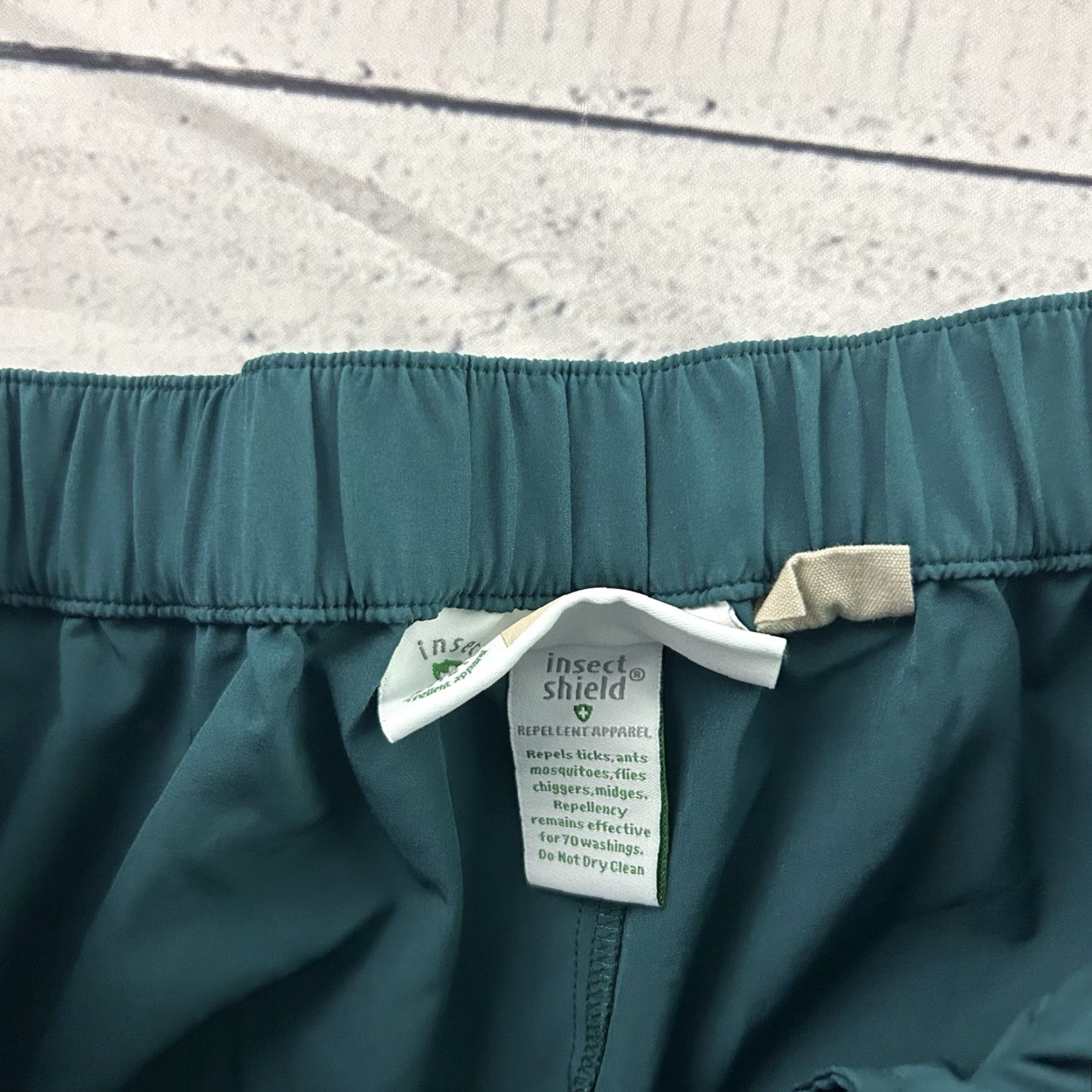ExOfficio Ex Officio Green Ankle Pants Women's Small Zip Pocket Pockets Size 28" / US 6 / IT 42 - 4 Thumbnail
