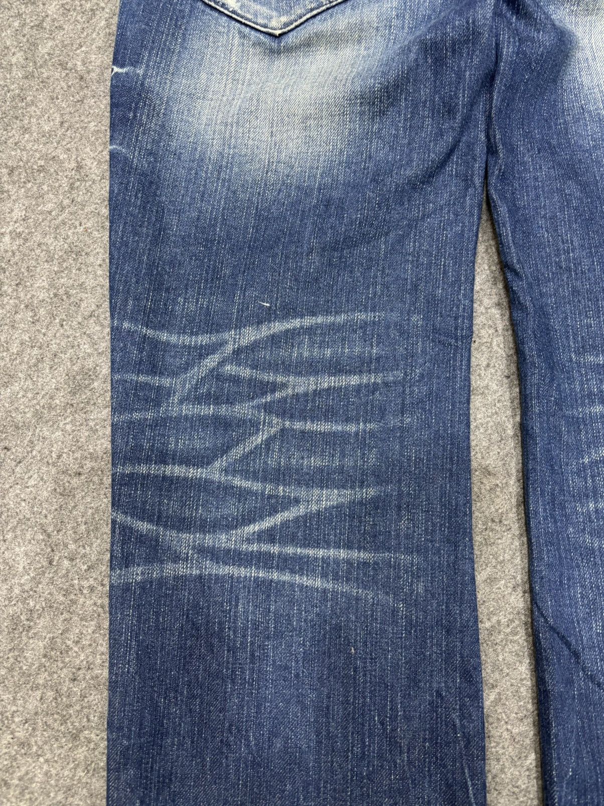 Japanese Brand 💥Sick Design💥Rare The Red Pepper Indian Low Rise Denim F638 Size US 32 / EU 48 - 15 Thumbnail