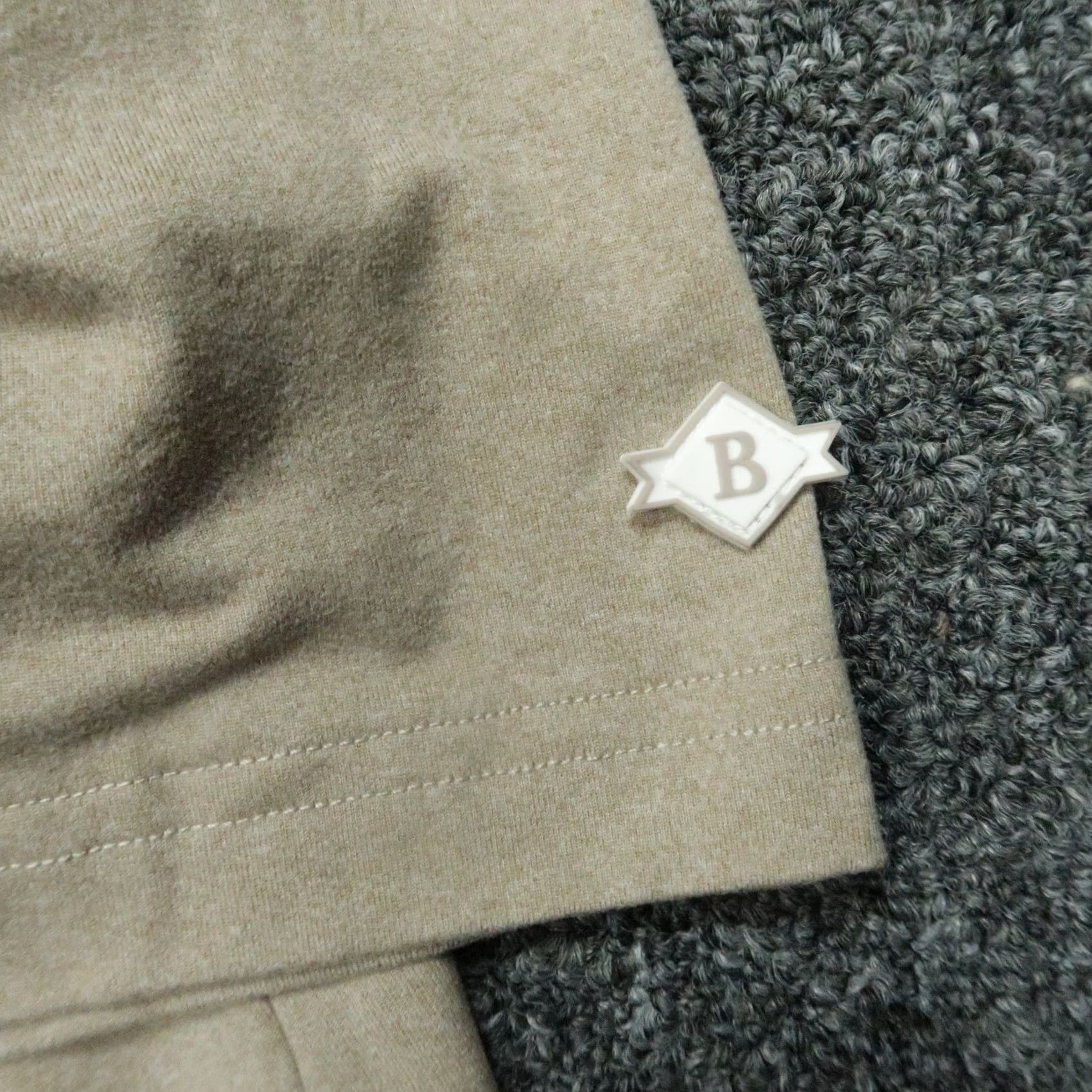 Vintage Burlebo Shirt Mens Small Tan Performance Polo Short Sleeve UPF 50 Golf NWT Size US S / EU 44-46 / 1 - 4 Thumbnail