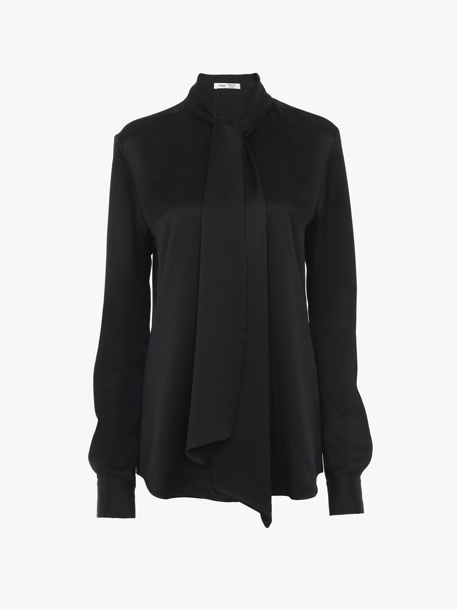 Chloe o1loc1c0325 CHC24 Blouse in Black Size S / US 4 / IT 40 - 1 Thumbnail