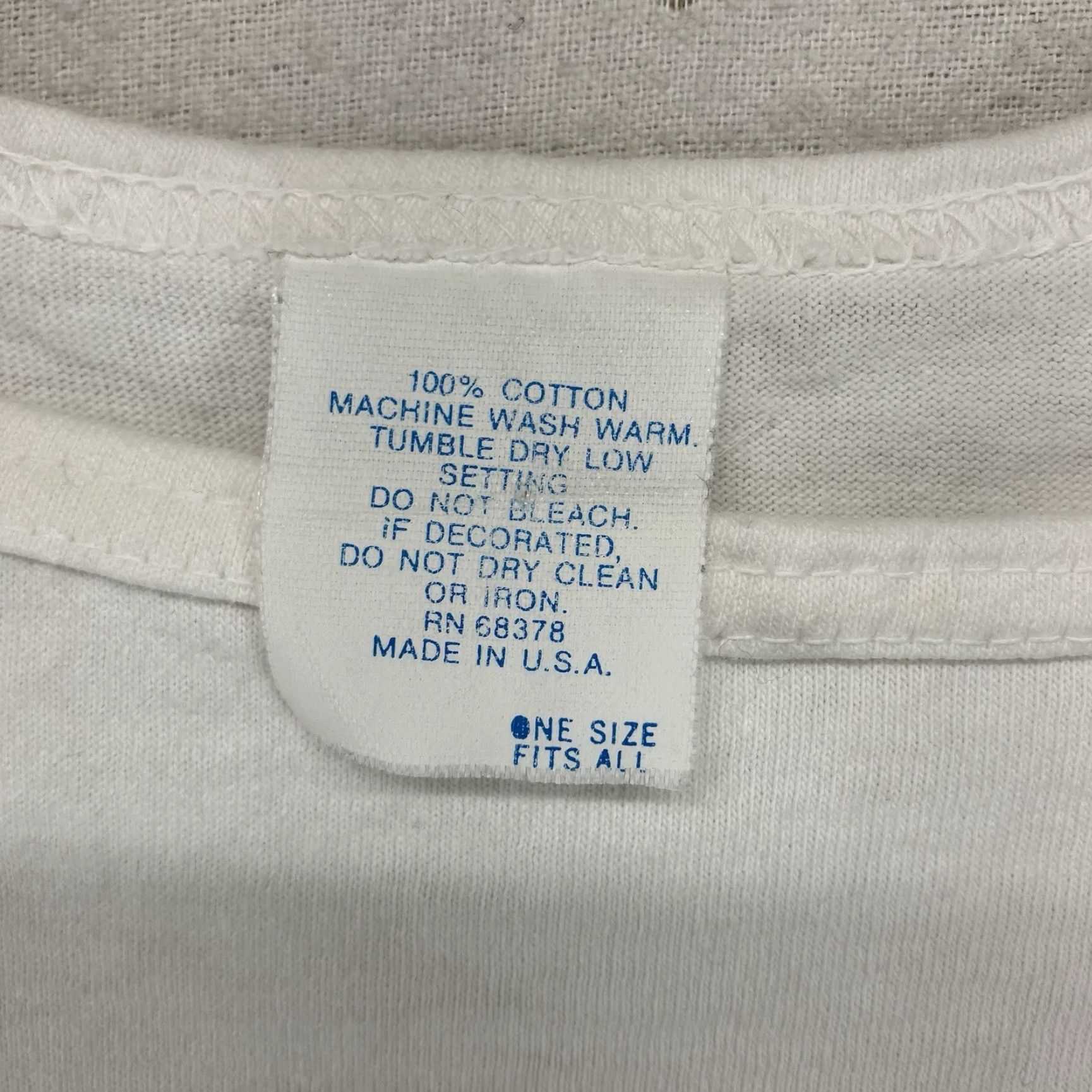 Nautica VINTAGE Tank Top Mens Large Cotton White Nautical Graphic Ship 80s 90s Beach Logo Breathable Lightweight T-Shirt Unisex Adults Size US L / EU 52-54 / 3 - 5 Thumbnail