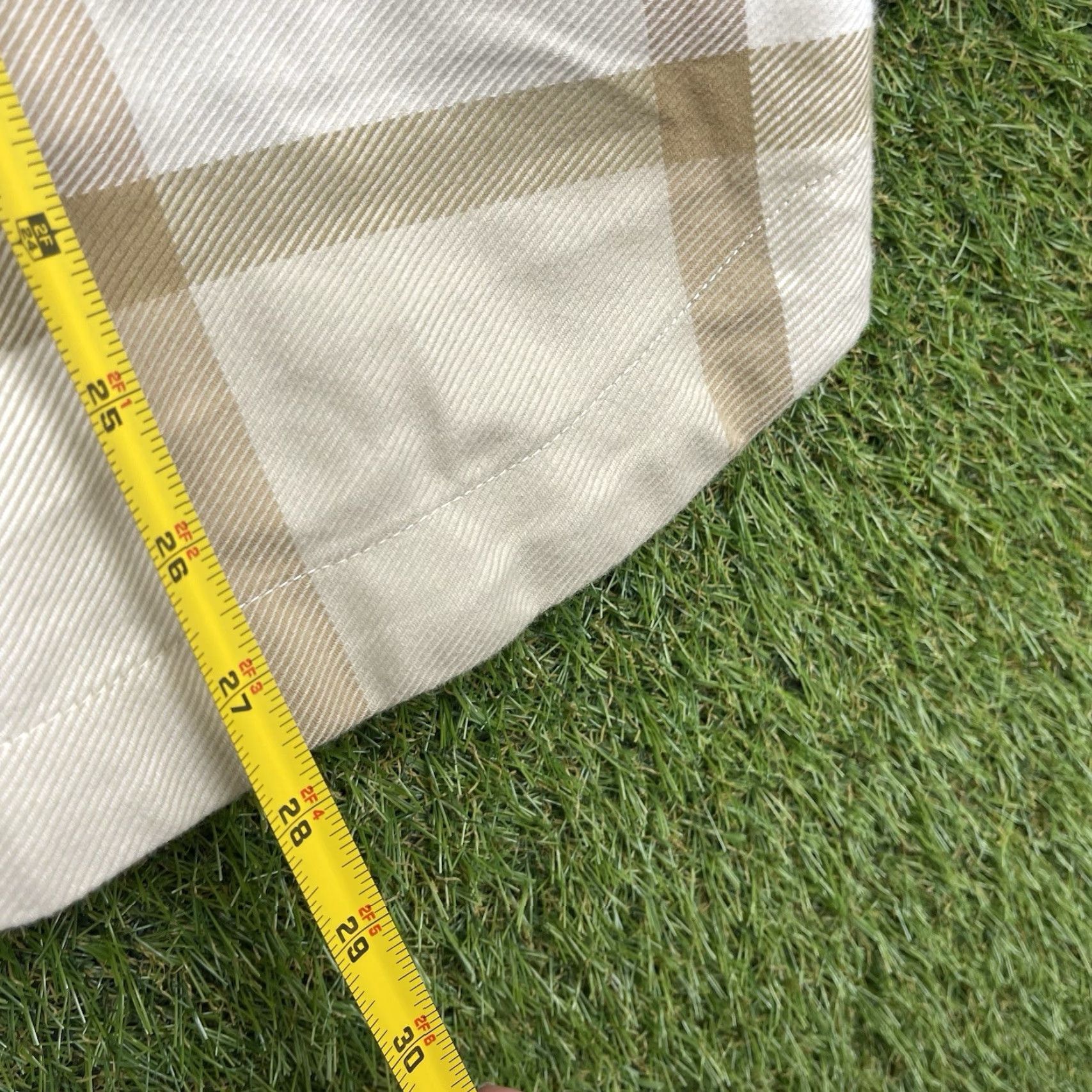 Marmot VINTAGE Marmot Mountain Fairfax Women's Flannel Shirt S Cream Plaid Casual Outdoor Cotton Blend Size S / US 4 / IT 40 - 4 Thumbnail