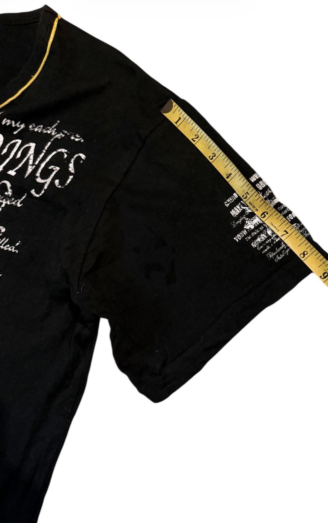 Japanese Brand Time Step T-shirt Skull Black Y2K Size US L / EU 52-54 / 3 - 8 Thumbnail