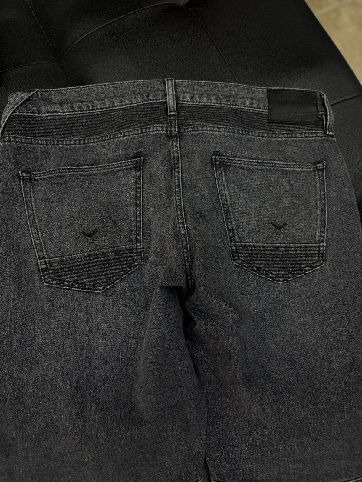 Hudson Black Hudson Biker Style Jeans Size 34 Pre Owned 🧼 Size US 34 / EU 50 - 14 Thumbnail