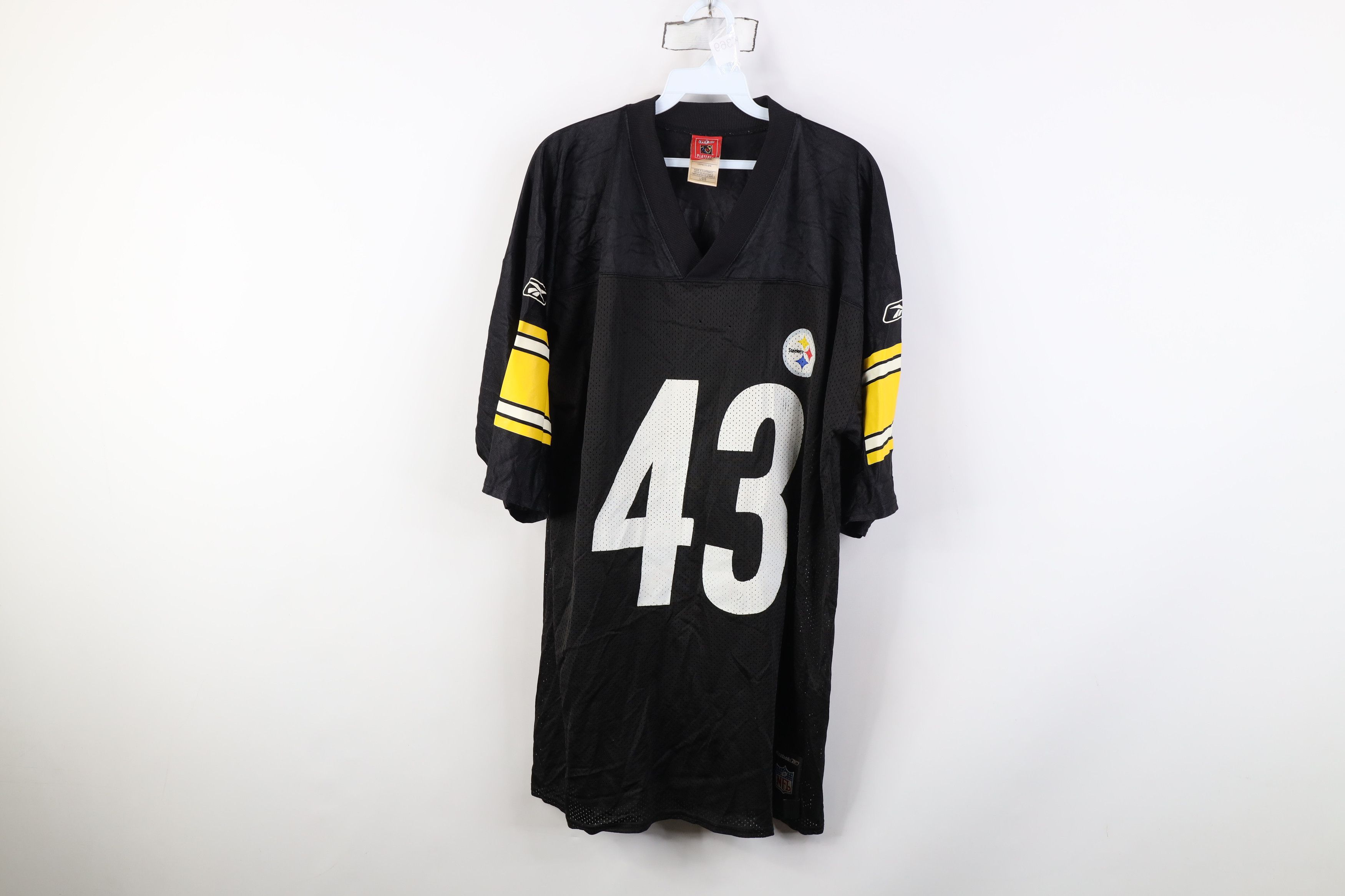 Reebok Vintage Reebok Pittsburgh Steelers Football Jersey #43 Size US L / EU 52-54 / 3 - 1 Thumbnail