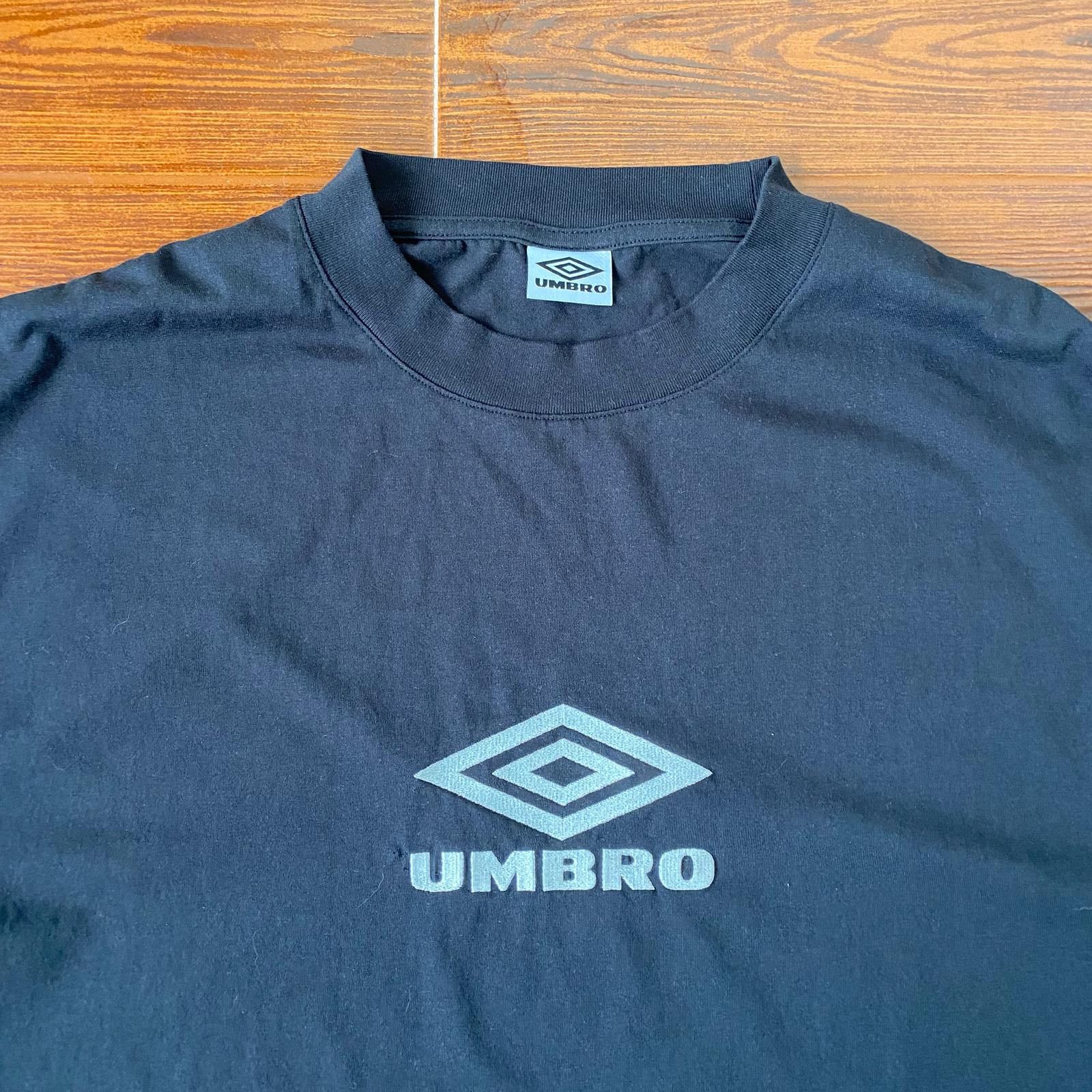 Umbro × Slam Jam Black Embroidered OG Logo Oversized LS T-Shirt Size US L / EU 52-54 / 3 - 6 Thumbnail