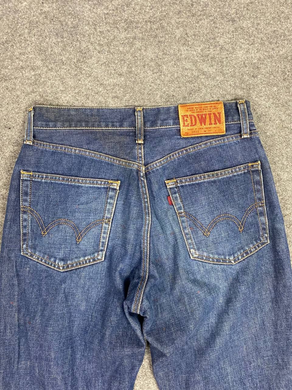 Edwin vintage edwin 503z distressed denim Size US 31 - 3 Thumbnail