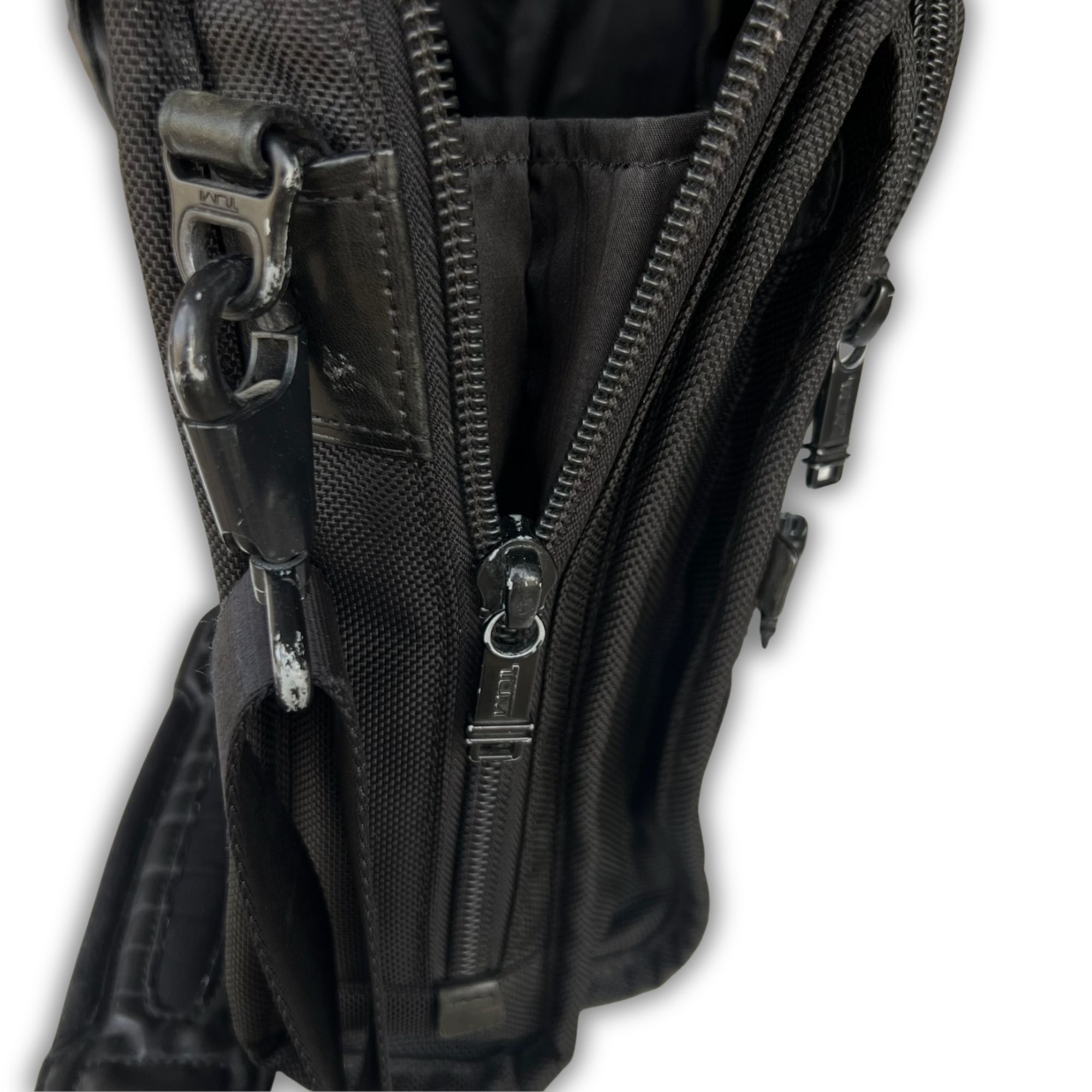 Tumi Tumi Alpha Black Expandable Organizer Laptop Briefcase With Size ONE SIZE - 6 Thumbnail