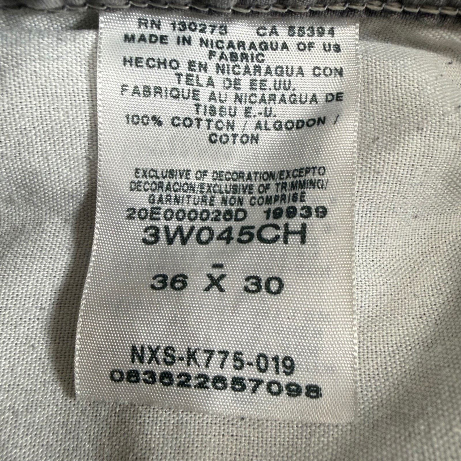 Wrangler Wrangler Riggs Workwear Pant Mens 36x30 Gray Durable Utility Size US 36 / EU 52 - 3 Thumbnail