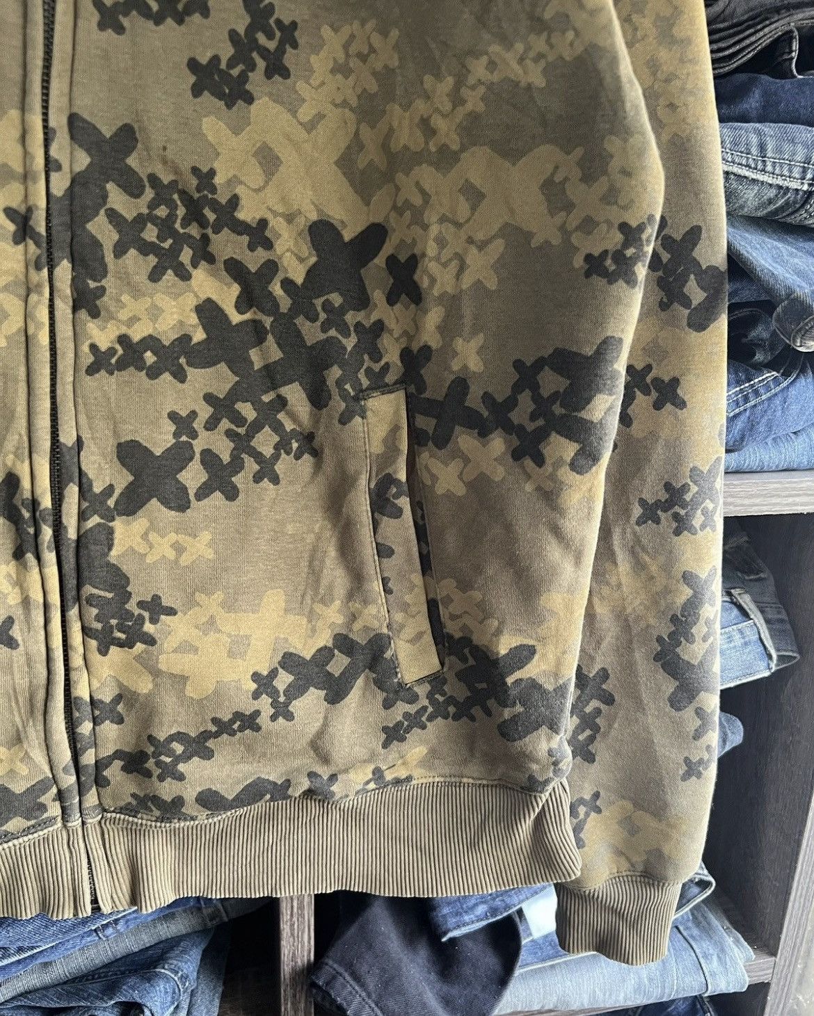 Quiksilver 🔥Quiksilver Camo Deep Pile Sherpa Zipper Hoodie Size US M / EU 48-50 / 2 - 9 Thumbnail