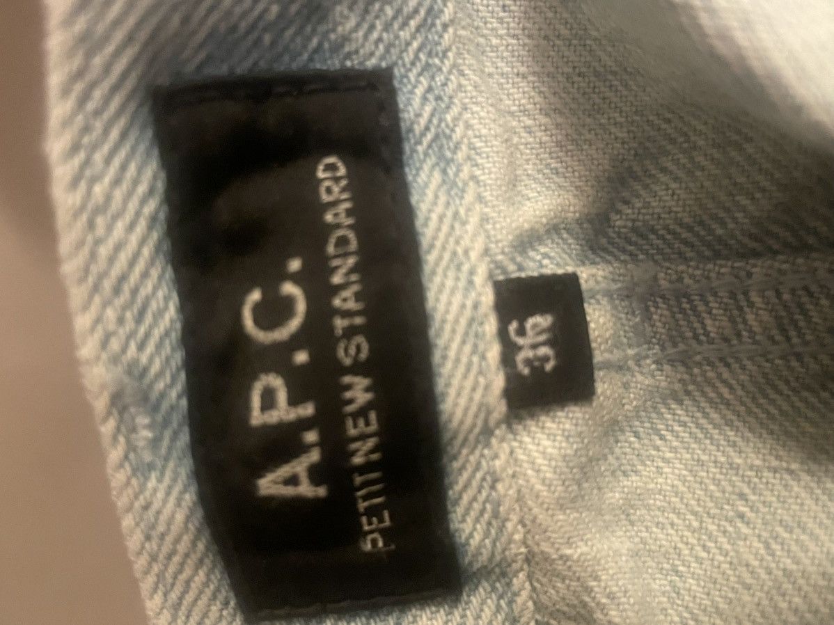 A.P.C. A.P.C. Petit Standard Lightwash Jean Size US 36 / EU 52 - 4 Thumbnail