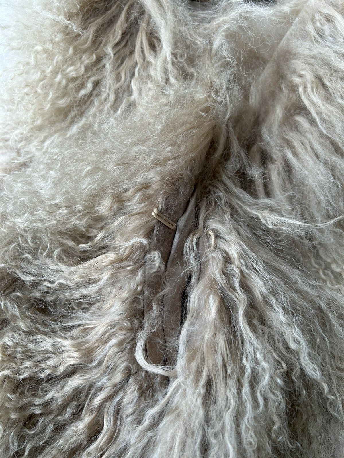 GOA GOA Sheep Fur Vest Size ONE SIZE - 17 Thumbnail