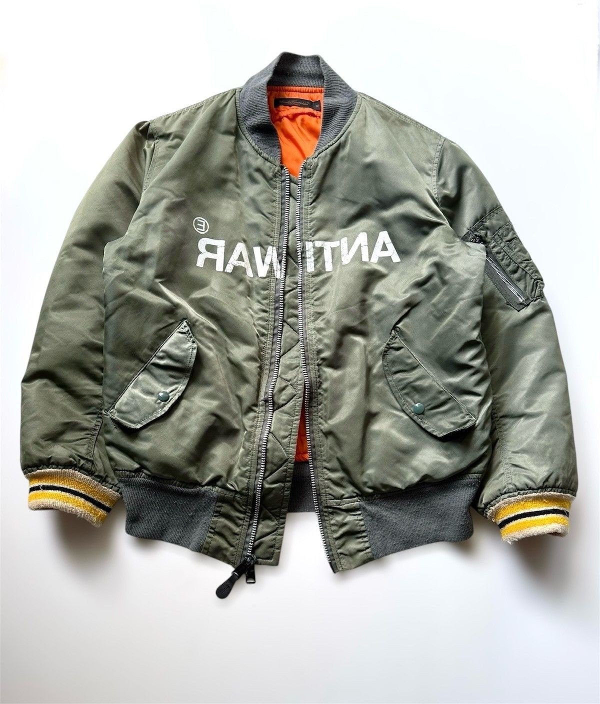 Undercover Undercover aw03’ “AntiWar” bomber jacket Size US L / EU 52-54 / 3 - 1 Thumbnail