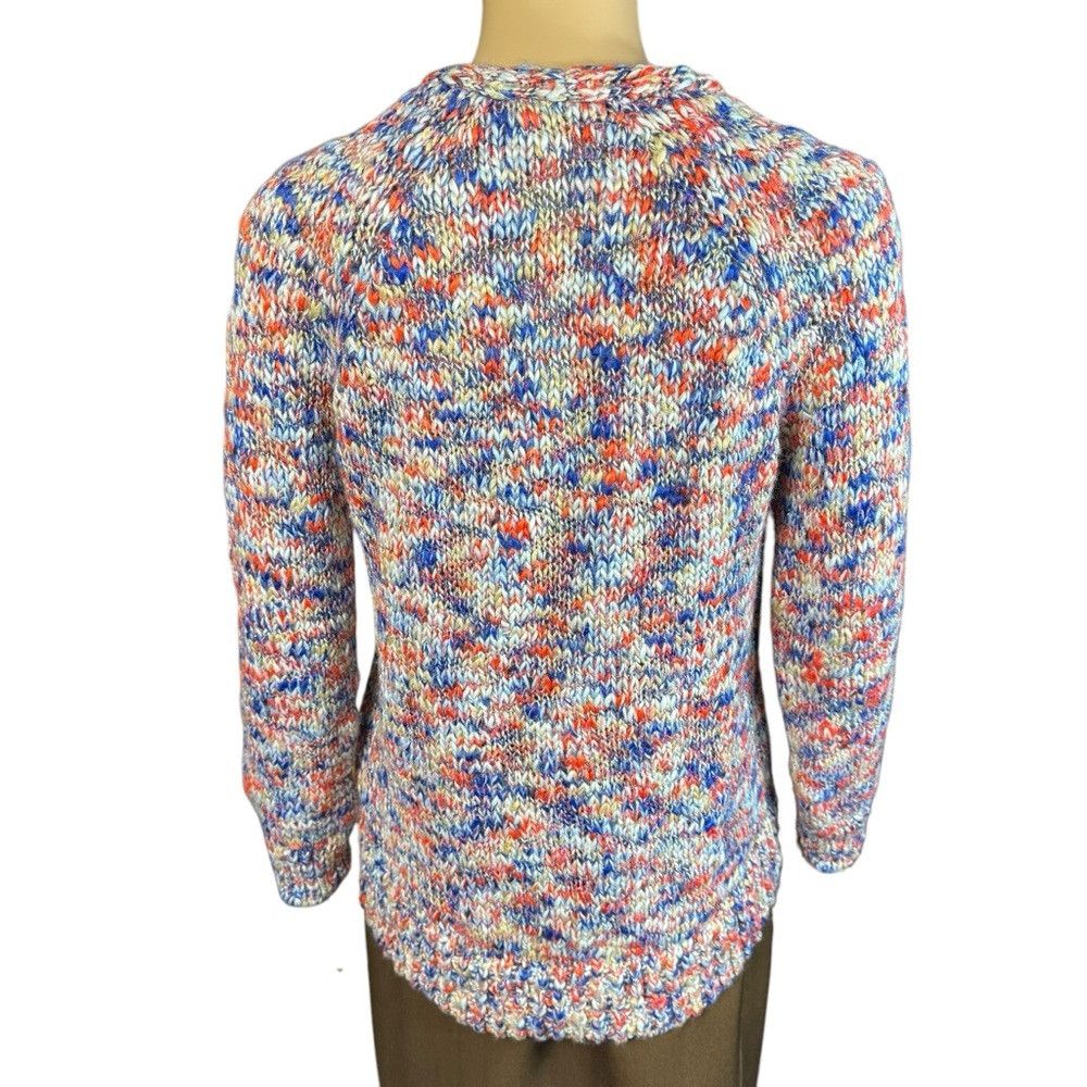 Lou & Grey NWT New $90 Lou & Grey Wool Blend Multicolor Chunky Knit Sw Size XS / US 0-2 / IT 36-38 - 5 Thumbnail