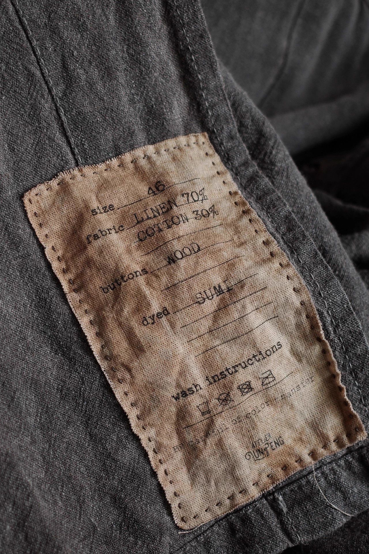 Other LunPeng 00s French Atelier Coat 9 Button Hand-Dyed Size US S / EU 44-46 / 1 - 7 Thumbnail