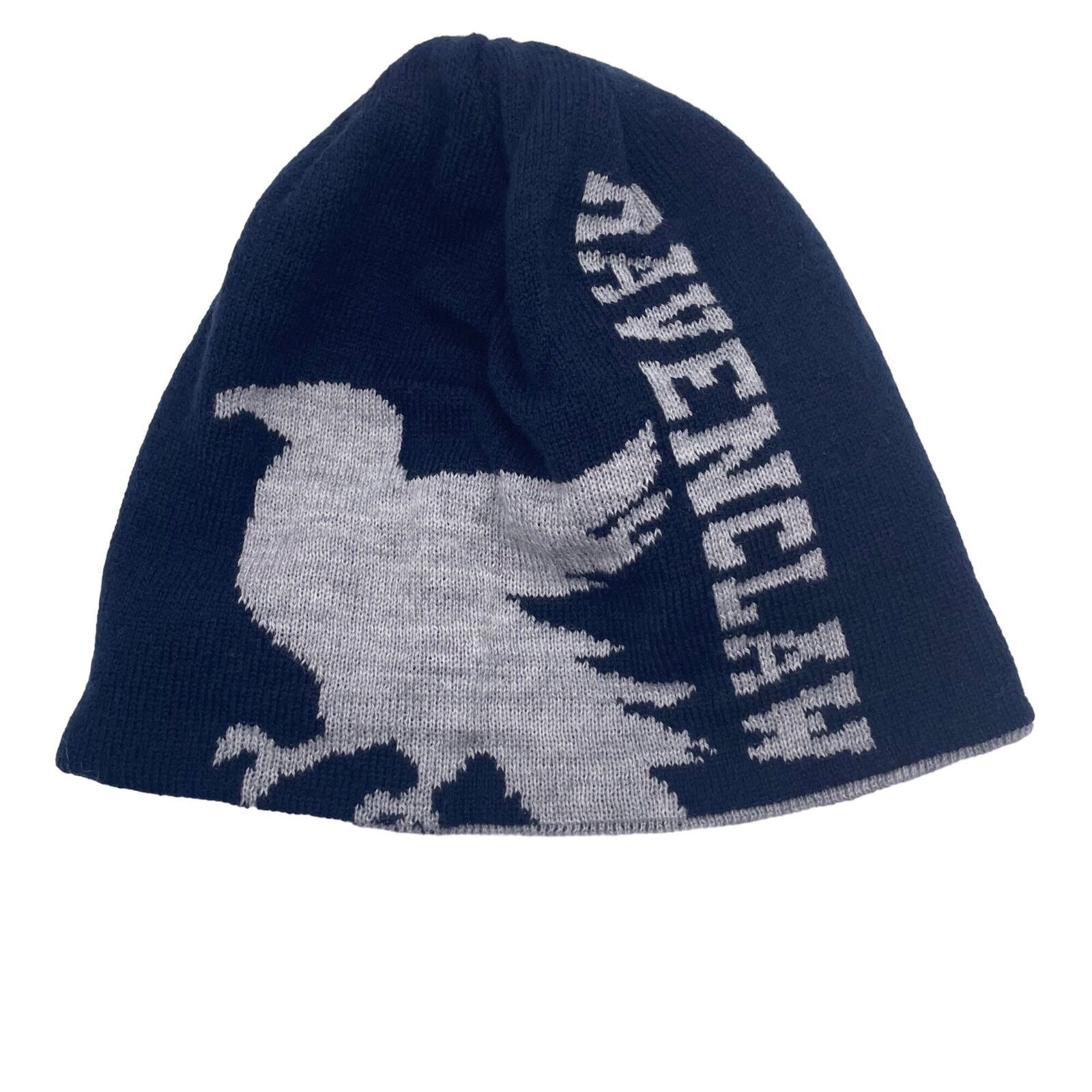 Other Harry Potter Ravenclaw Reversible Winter Beanie Gray Size ONE SIZE - 3 Thumbnail