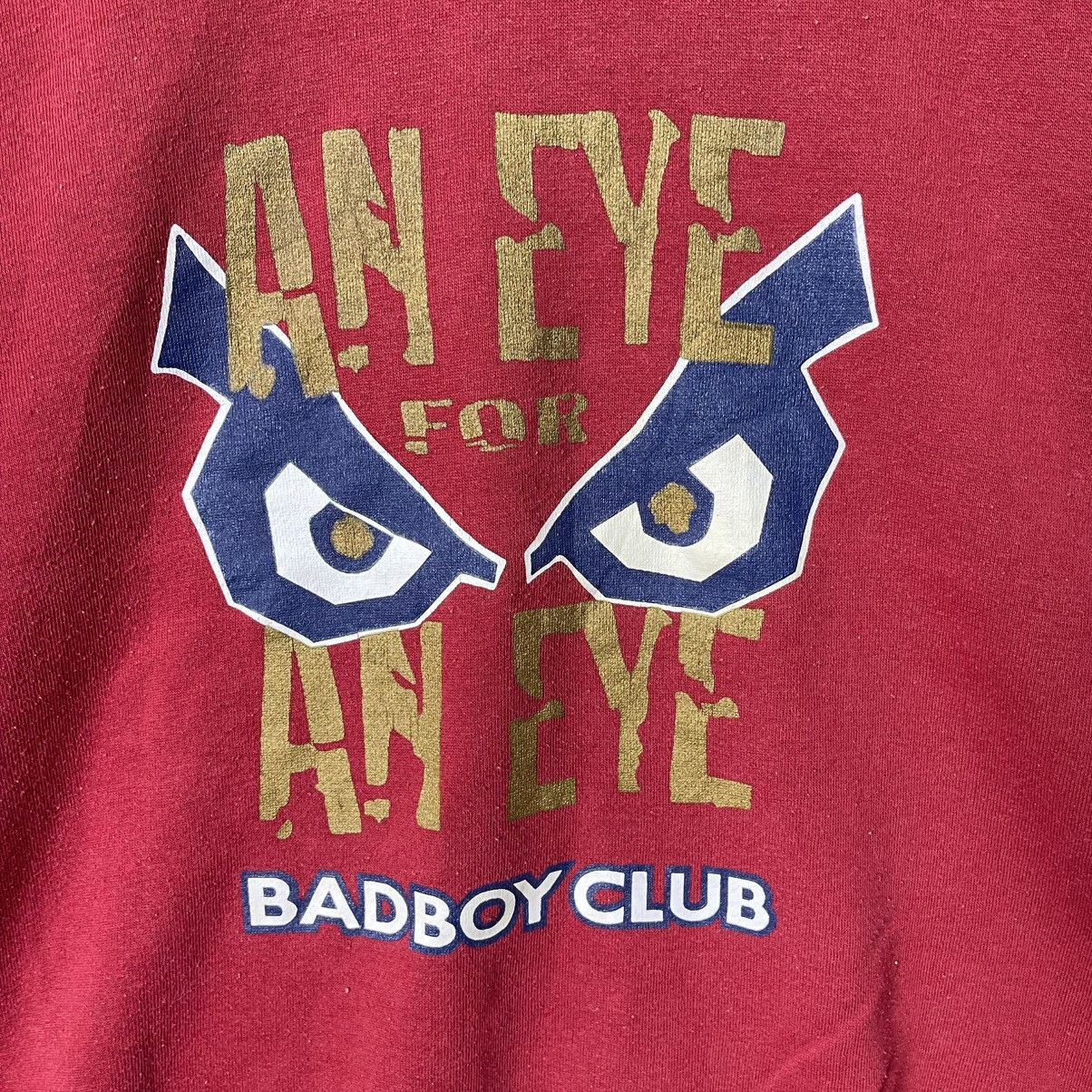 Japanese Brand Vintage Bad Boy Club “An Eye for an Eye” Sweatshirt Size US M / EU 48-50 / 2 - 5 Thumbnail