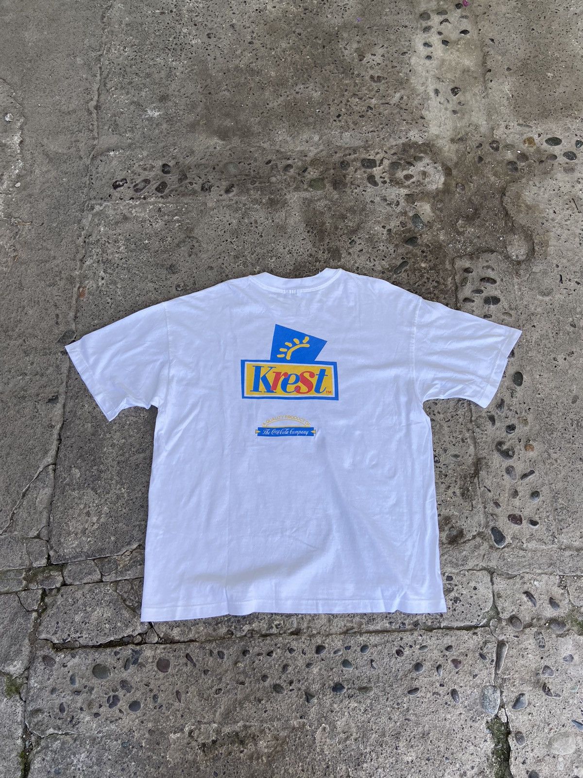 Vintage Vintage krest drink t shirt Size US XL / EU 56 / 4 - 1 Thumbnail