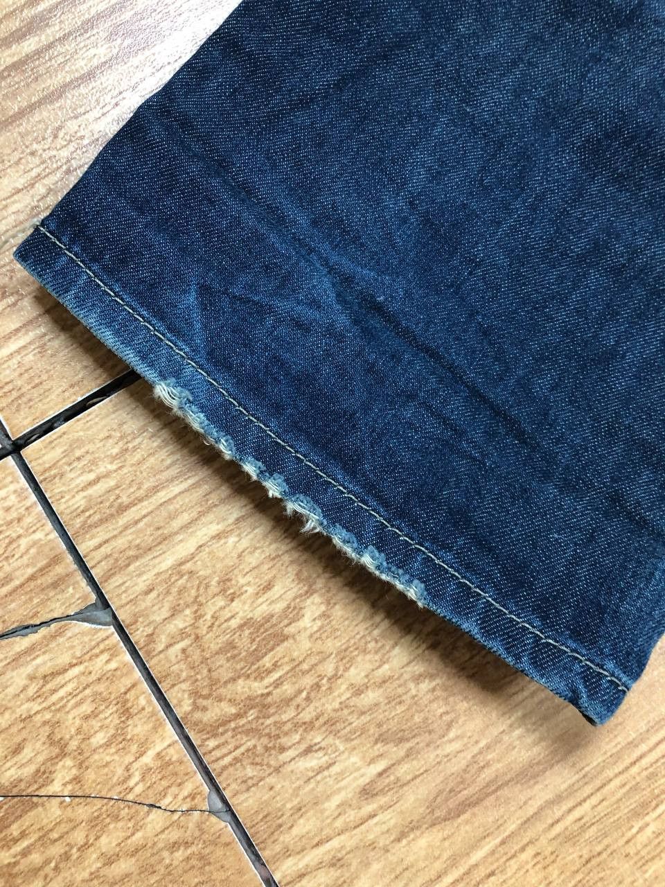 Diesel Crazy Crash Dirty Baggy Faded Jean Japan Avant Garde Style Size US 36 / EU 52 - 4 Thumbnail